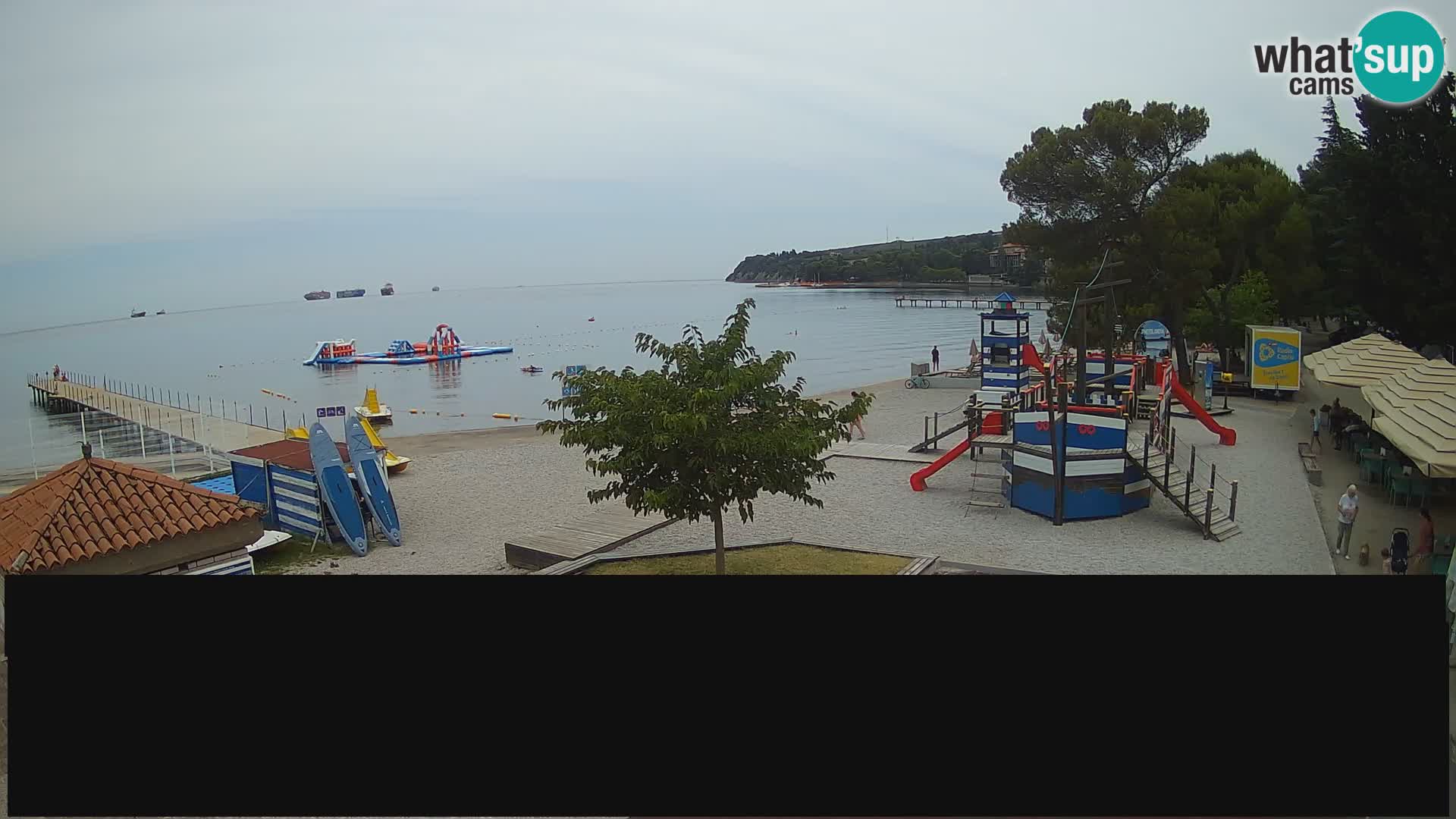 Live webcam Ankarano – Adria Ankaran Hotel & Resort – Slovenia