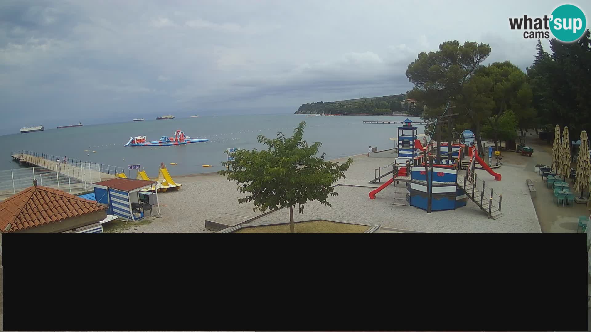 Live webcam Ankarano – Adria Ankaran Hotel & Resort – Slovenia