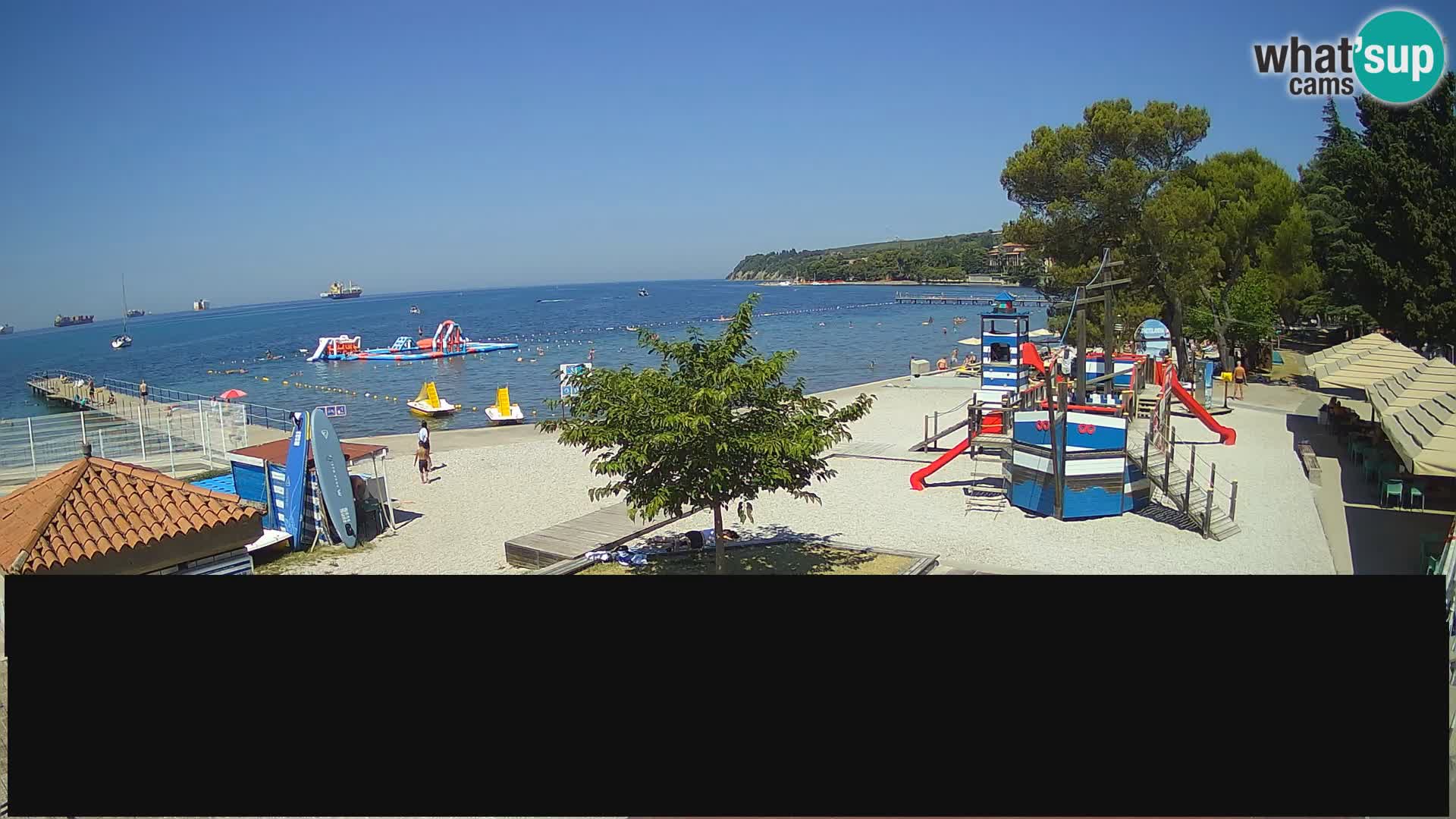 Webcam en direct Ankaran – Adria Ankaran Hotel & Resort – Slovénie