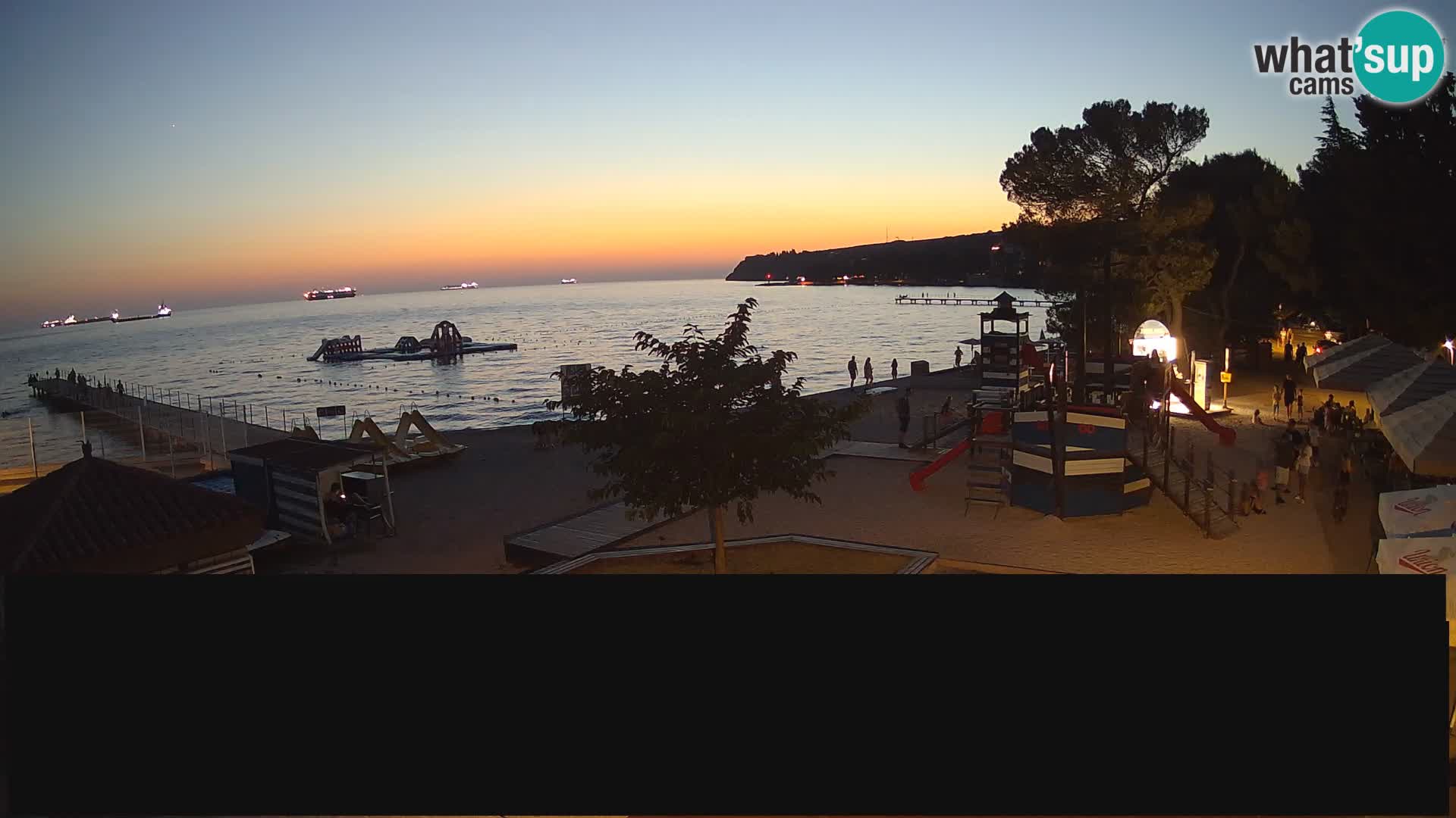 Webcam en direct Ankaran – Adria Ankaran Hotel & Resort – Slovénie