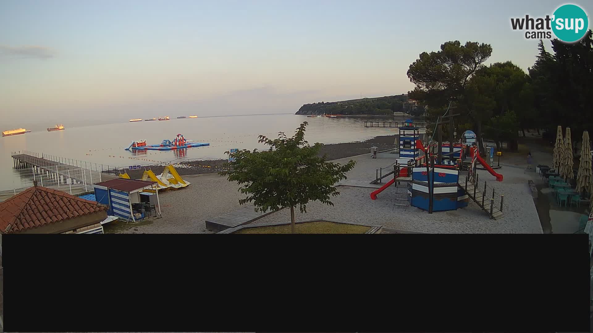 Live webcam Ankaran – Adria Ankaran Hotel & Resort – Slovenia