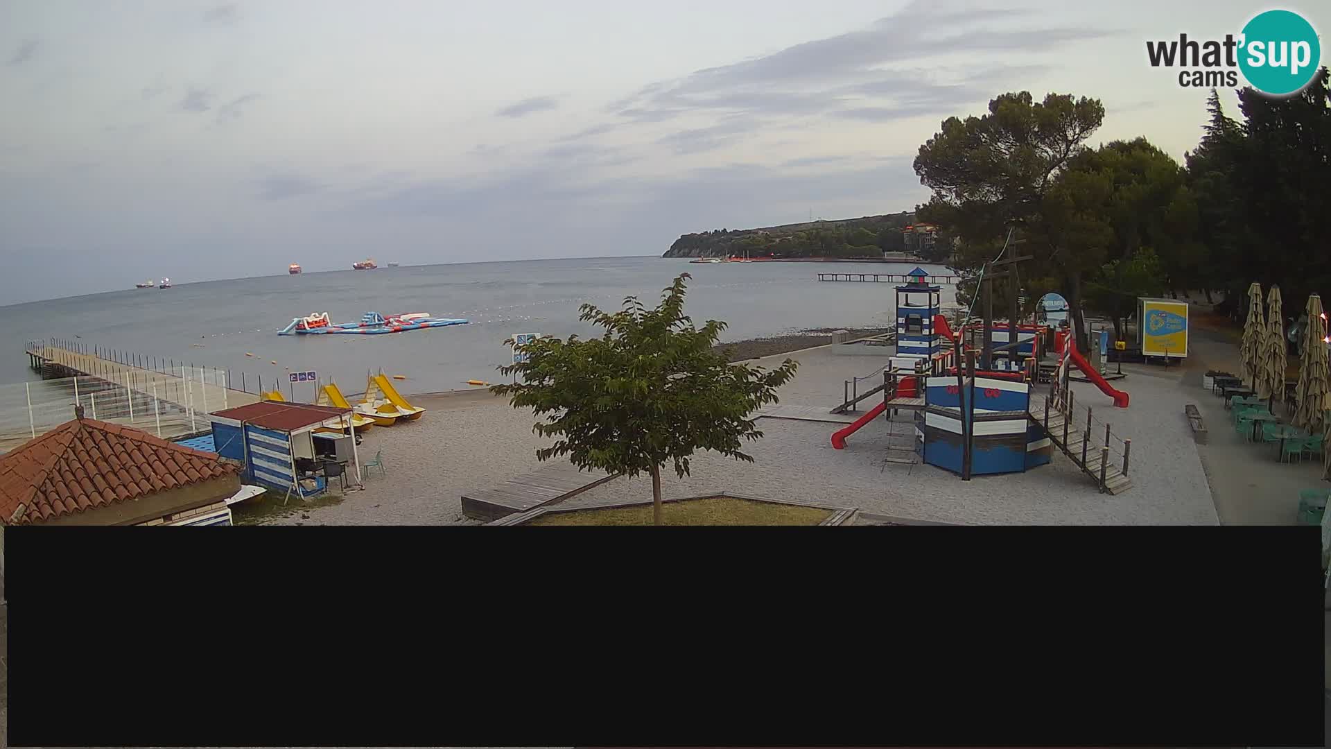 Webcam en direct Ankaran – Adria Ankaran Hotel & Resort – Slovénie