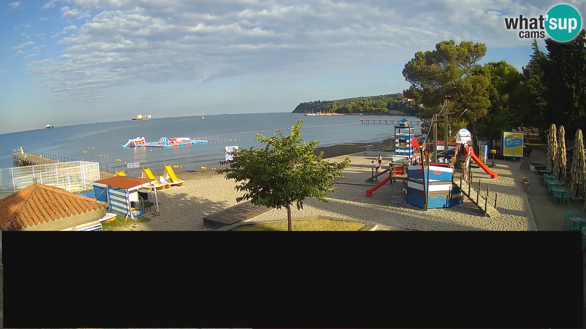 Live webcam Ankarano – Adria Ankaran Hotel & Resort – Slovenia