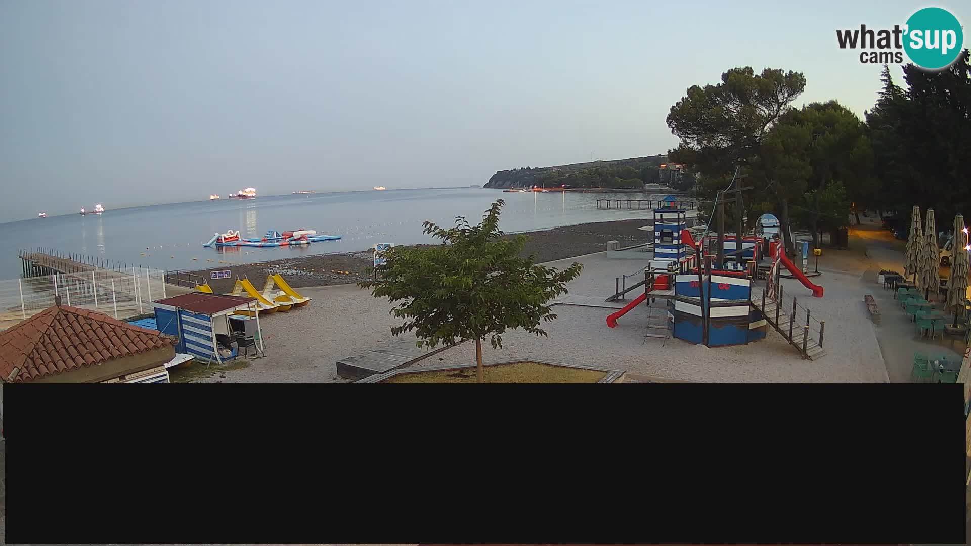 Live webcam Ankaran – Adria Ankaran Hotel & Resort – Slovenia