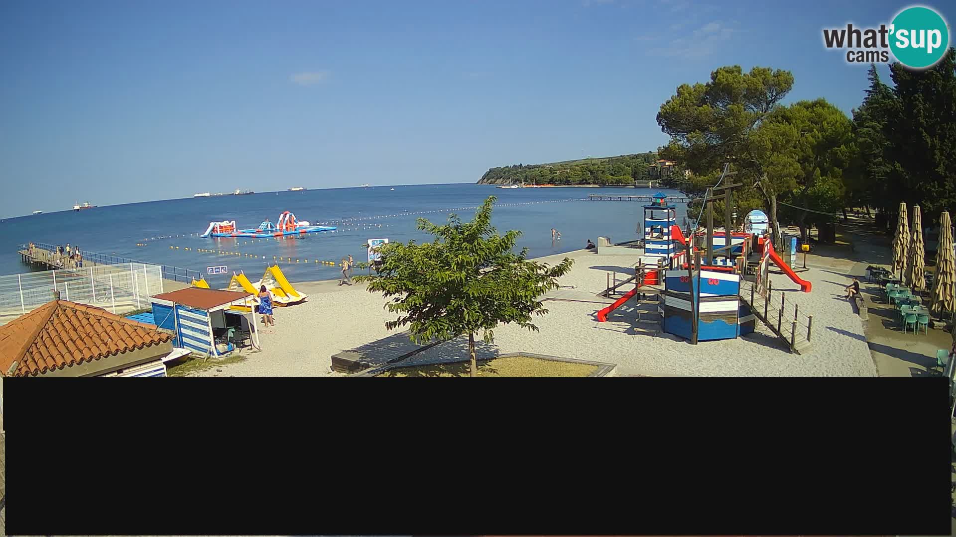 Live webcam Ankaran – Adria Ankaran Hotel & Resort – Slovenia