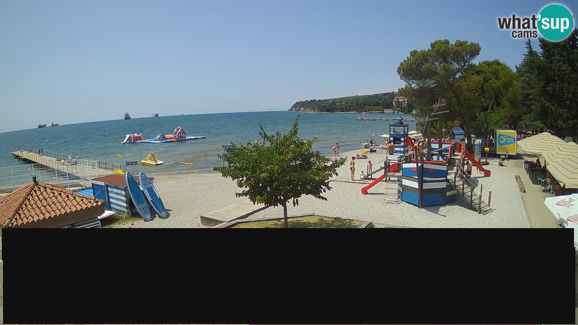 Web kamera uživo Ankaran – Adria Ankaran Hotel & Resort – Slovenija