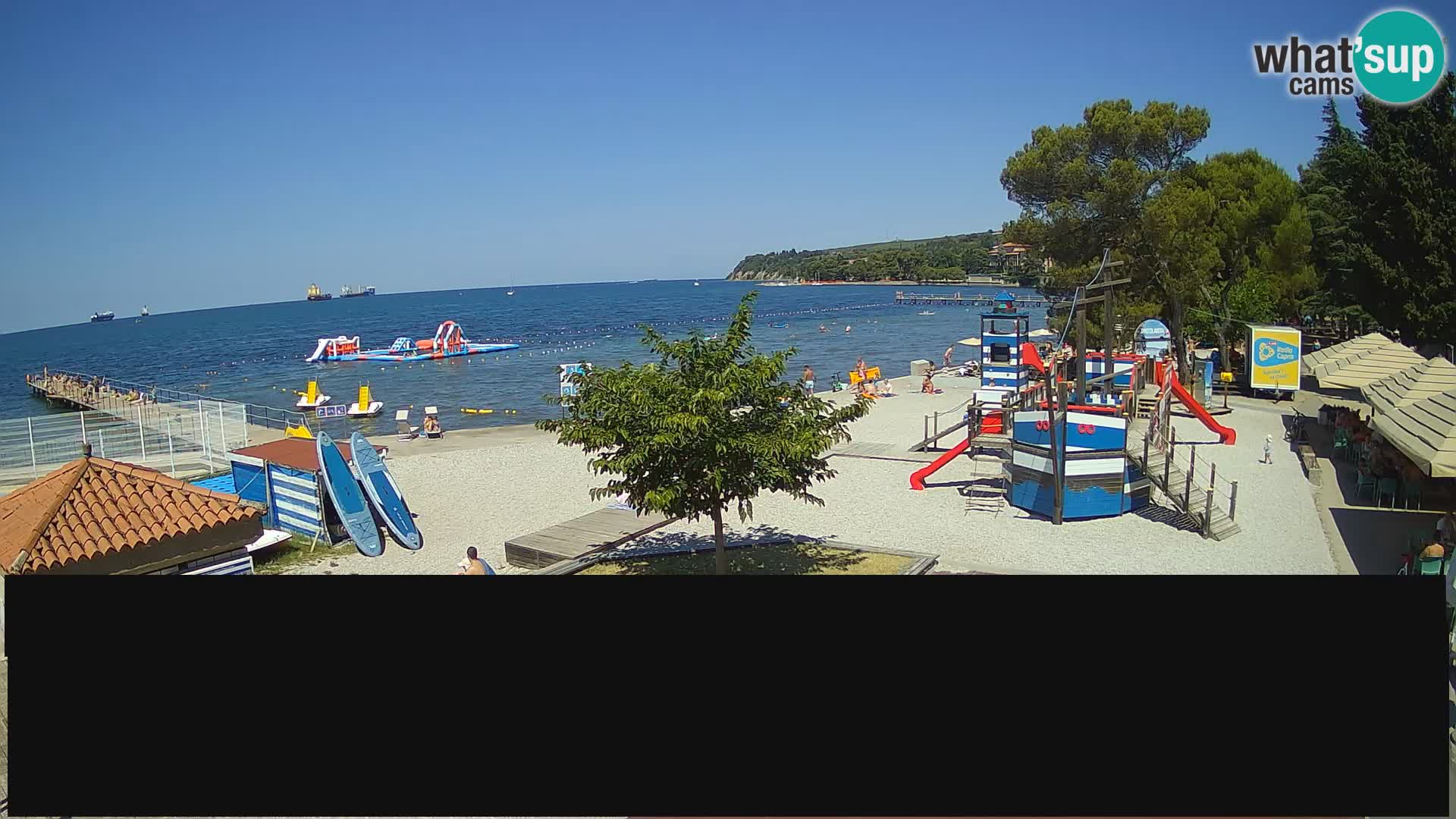 Live webcam Ankarano – Adria Ankaran Hotel & Resort – Slovenia