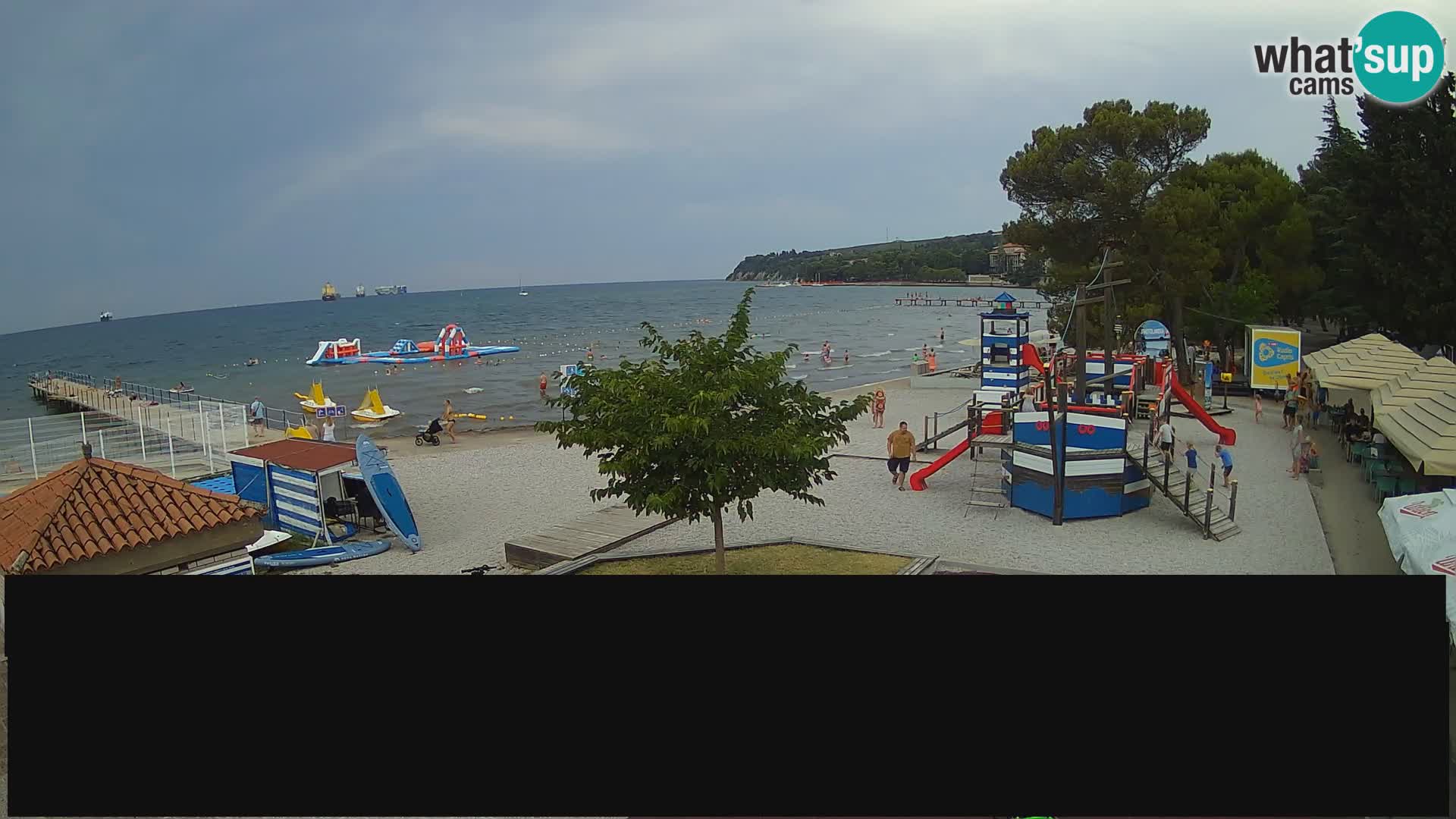 Live webcam Ankarano – Adria Ankaran Hotel & Resort – Slovenia