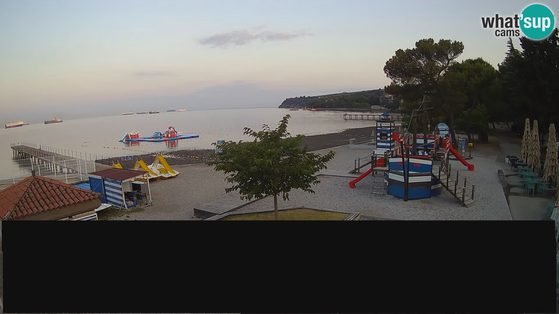 Live webcam Ankaran – Adria Ankaran Hotel & Resort – Slovenia