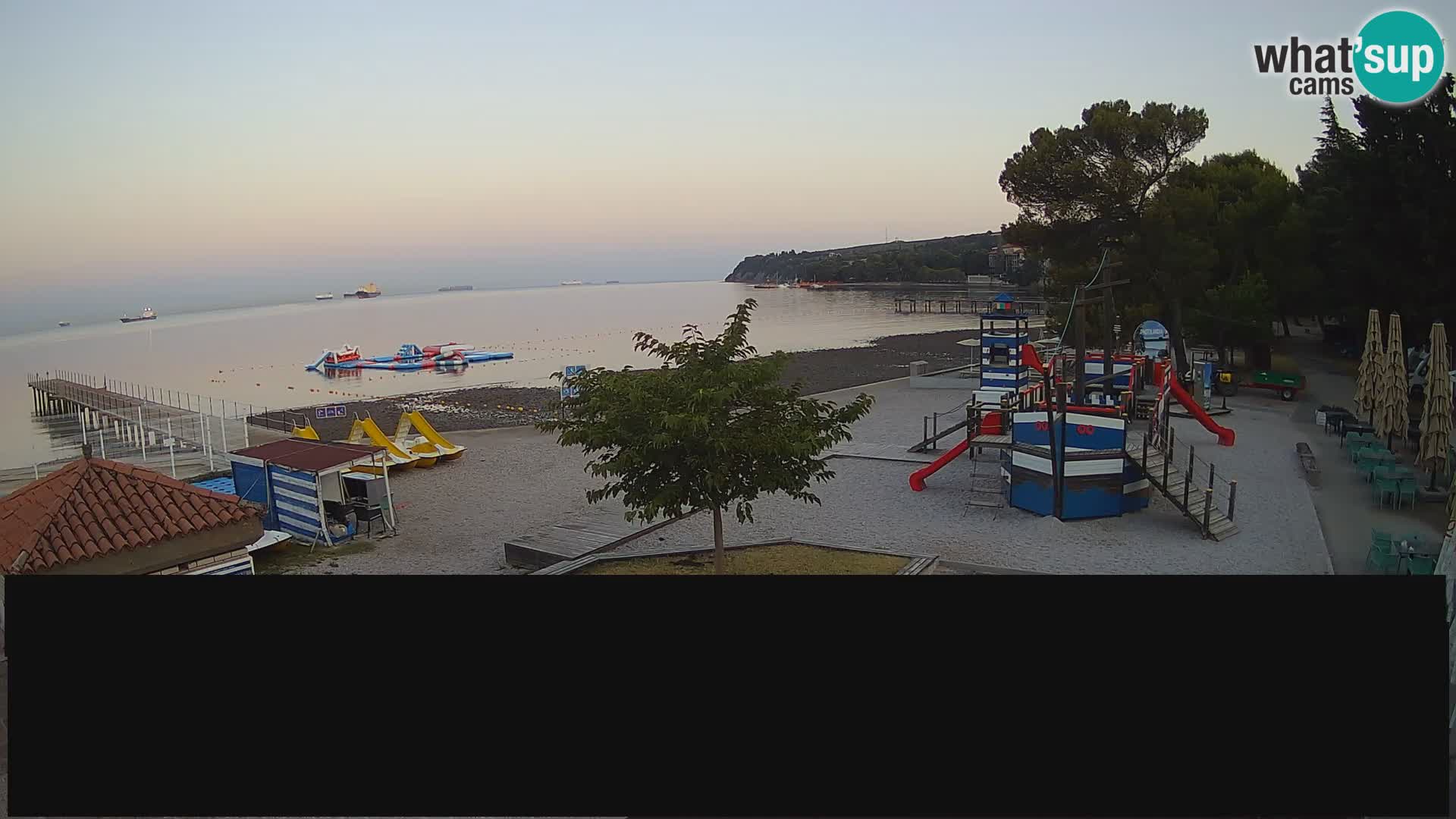 Live webcam Ankarano – Adria Ankaran Hotel & Resort – Slovenia