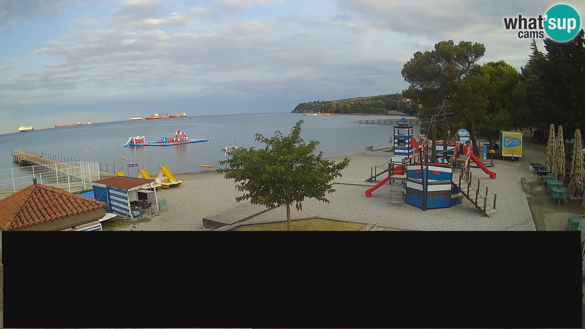 Webcam en direct Ankaran – Adria Ankaran Hotel & Resort – Slovénie