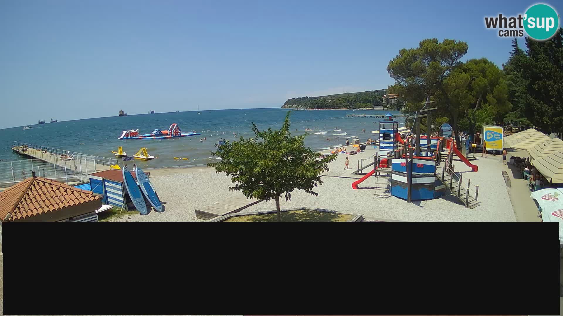 Cámara web en vivo Ankaran – Adria Ankaran Hotel & Resort – Eslovenia