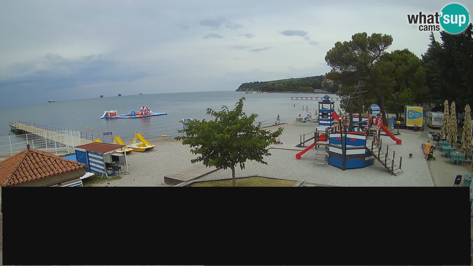 Webcam en direct Ankaran – Adria Ankaran Hotel & Resort – Slovénie