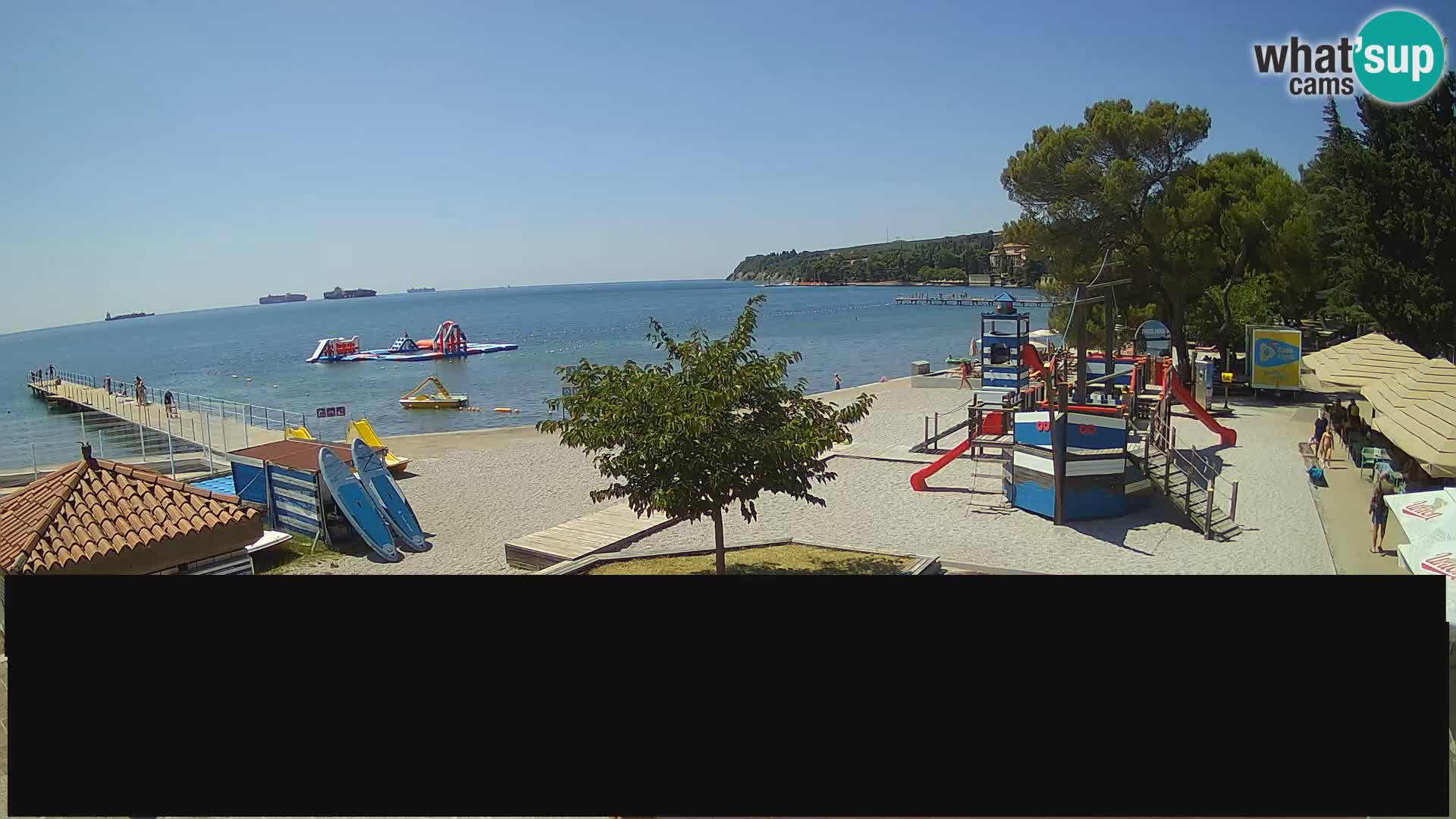 Webcam en direct Ankaran – Adria Ankaran Hotel & Resort – Slovénie