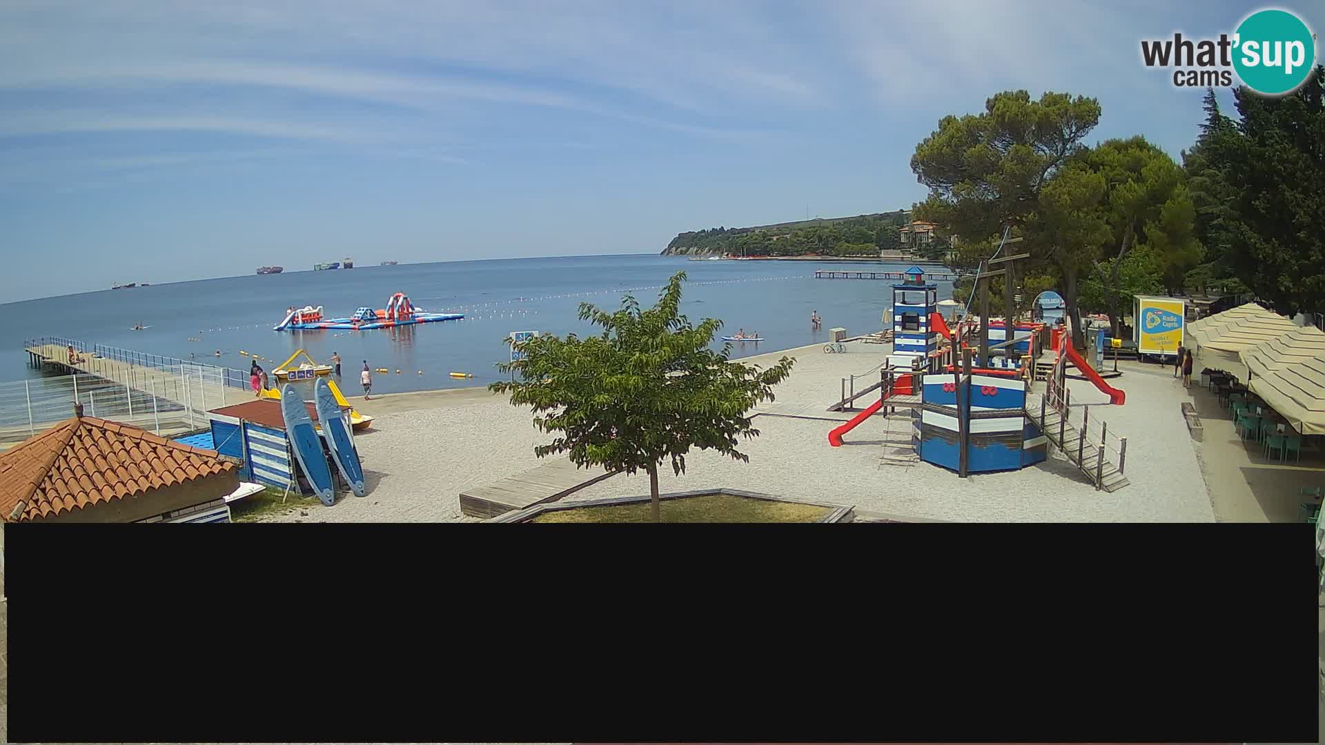 Live webcam Ankaran – Adria Ankaran Hotel & Resort – Slovenia