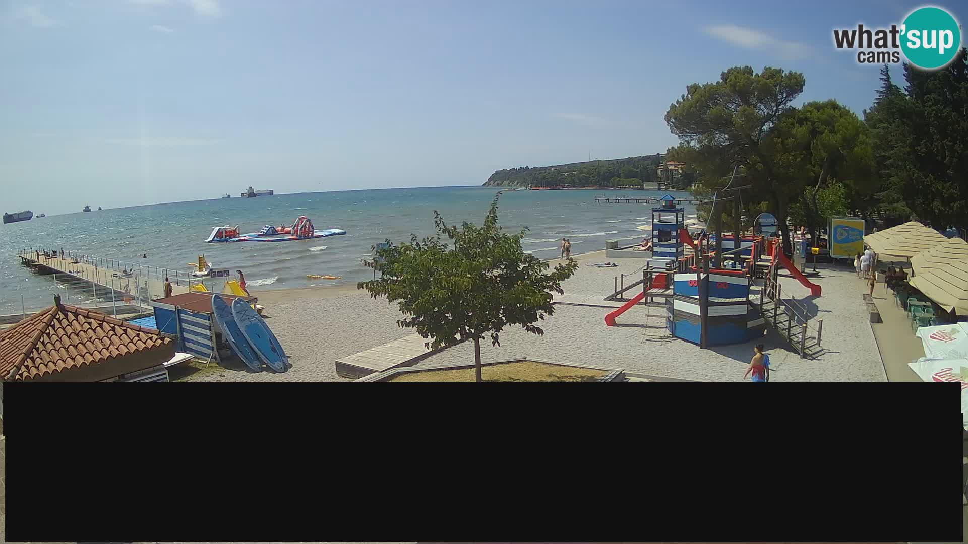 Webcam en direct Ankaran – Adria Ankaran Hotel & Resort – Slovénie