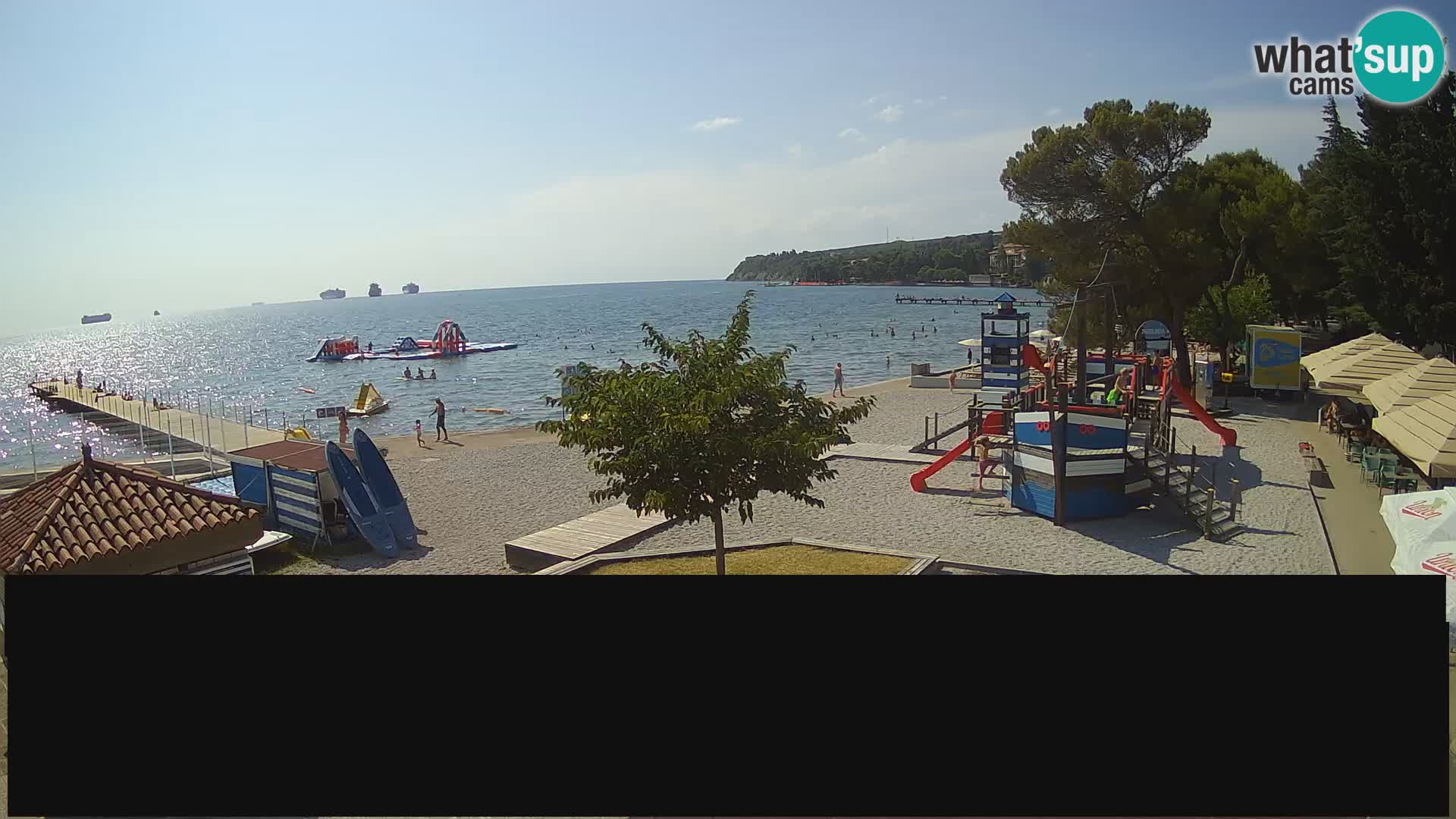Live webcam Ankarano – Adria Ankaran Hotel & Resort – Slovenia