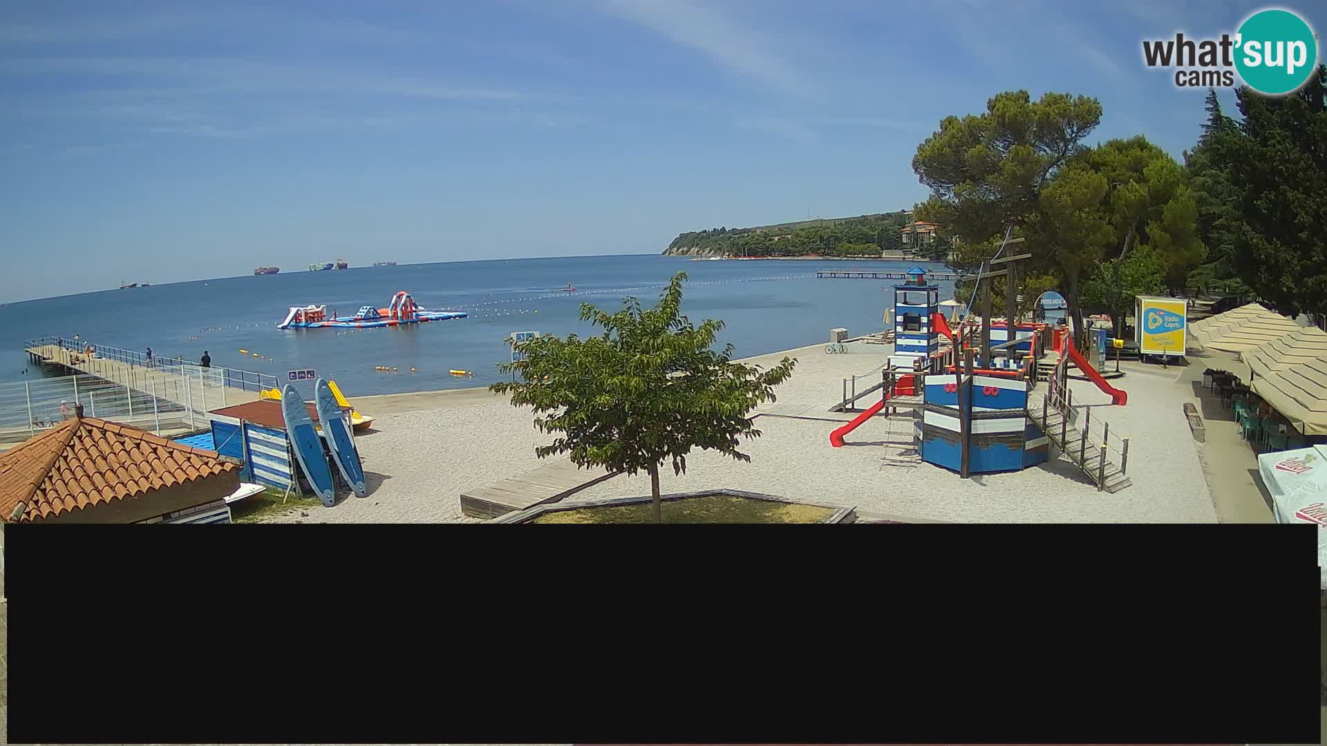 Webcam en direct Ankaran – Adria Ankaran Hotel & Resort – Slovénie