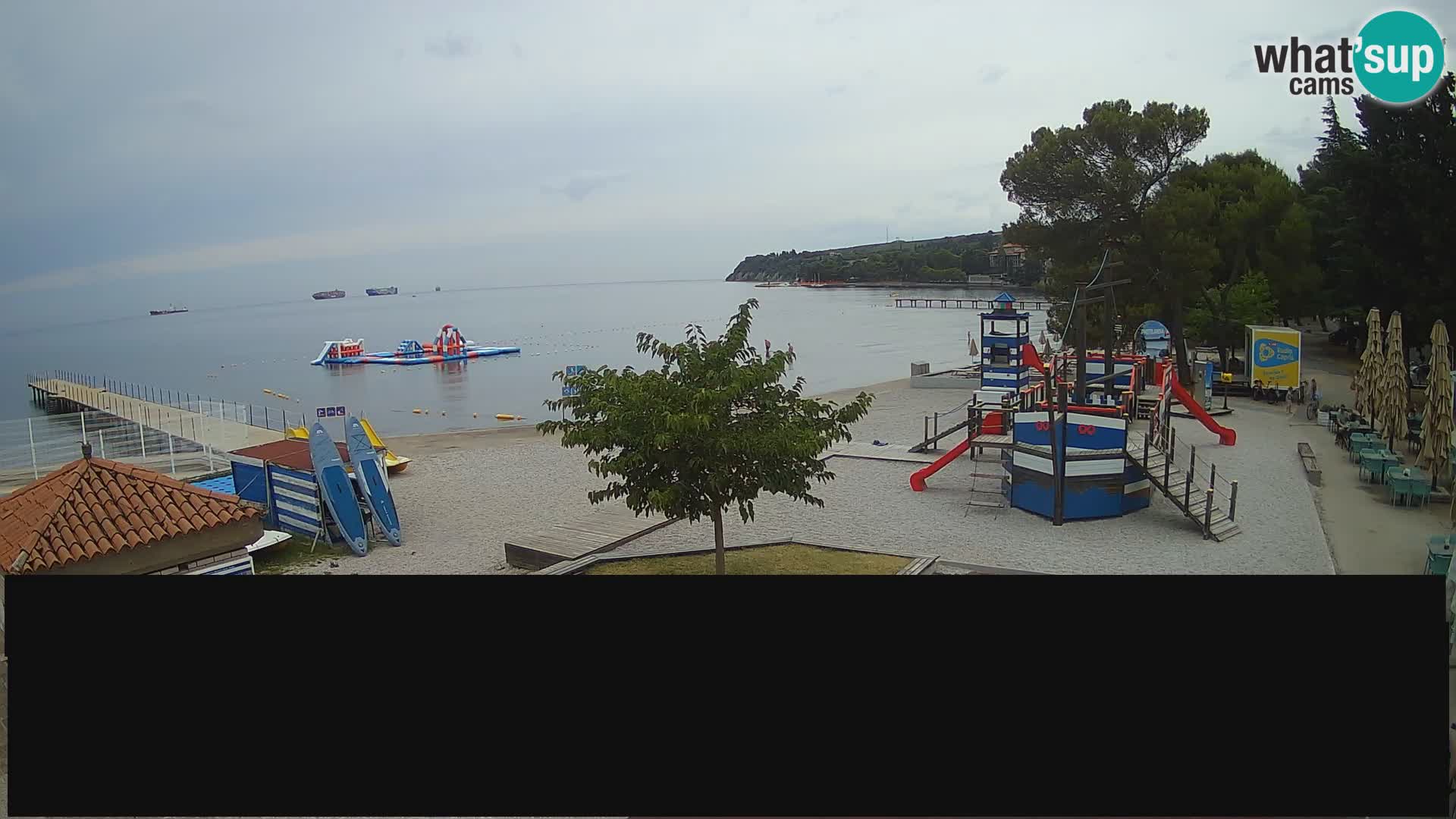 Live webcam Ankaran – Adria Ankaran Hotel & Resort – Slovenia
