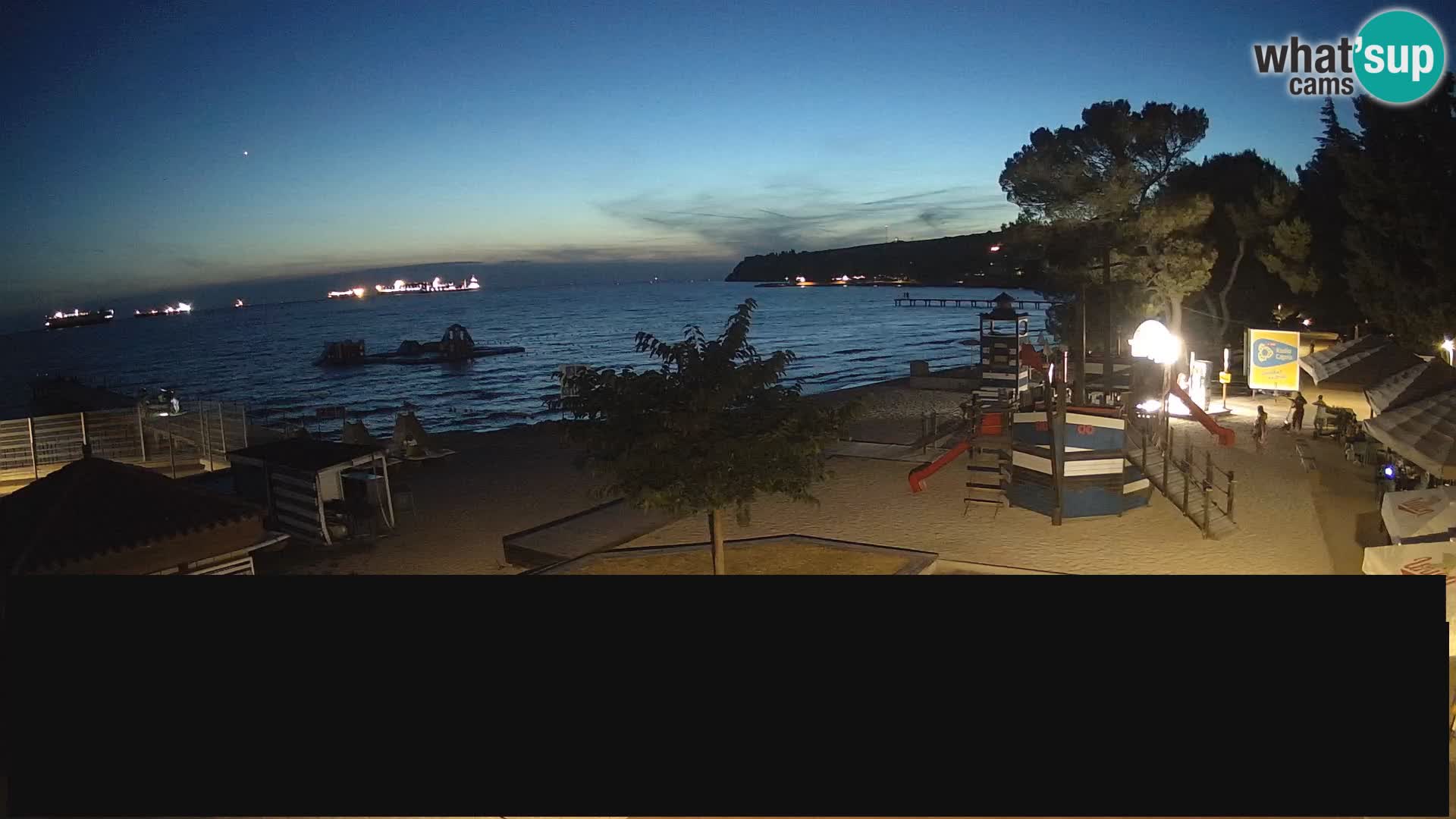 Webcam en direct Ankaran – Adria Ankaran Hotel & Resort – Slovénie