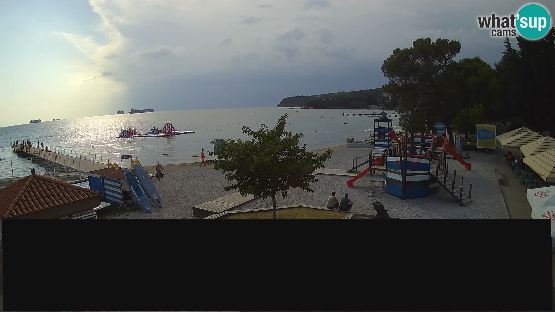 Live webcam Ankaran – Adria Ankaran Hotel & Resort – Slovenia