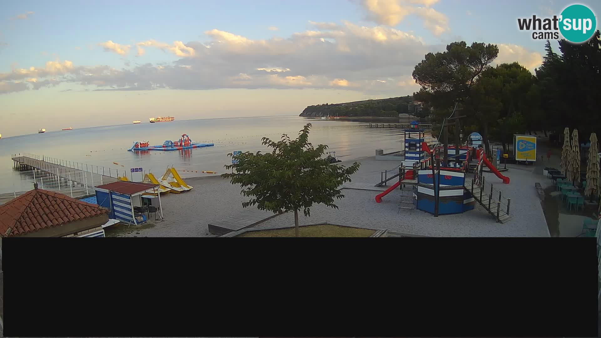 Live webcam Ankarano – Adria Ankaran Hotel & Resort – Slovenia