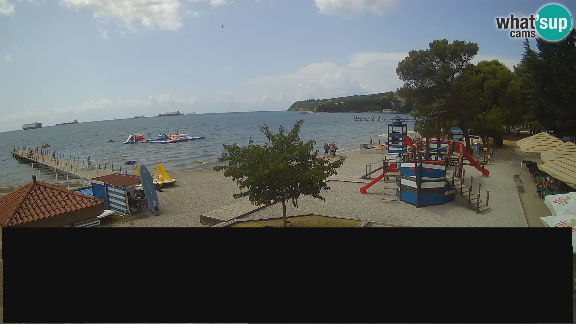 Webcam en direct Ankaran – Adria Ankaran Hotel & Resort – Slovénie