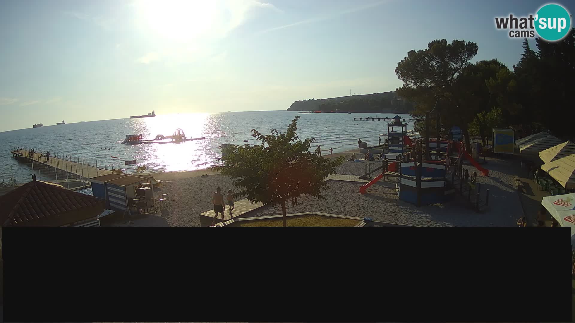 Web kamera uživo Ankaran – Adria Ankaran Hotel & Resort – Slovenija