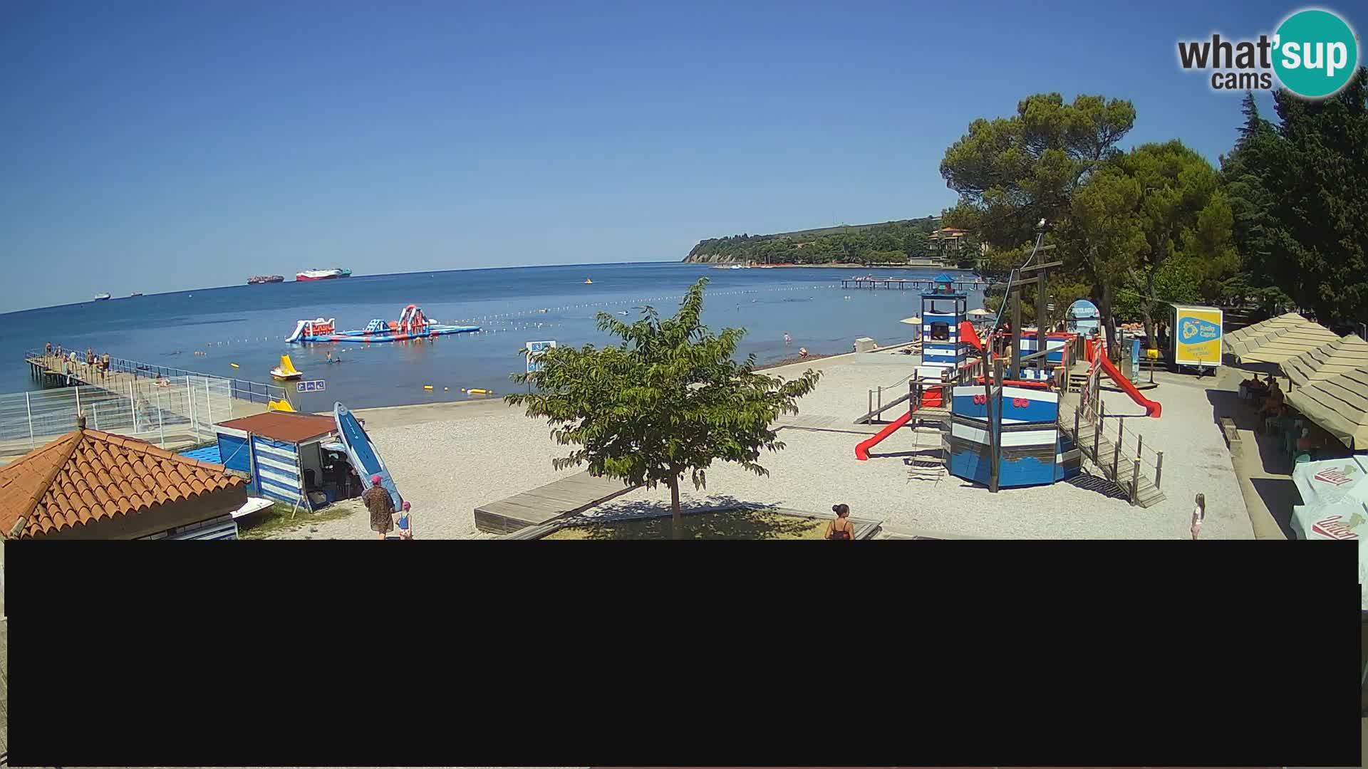 Cámara web en vivo Ankaran – Adria Ankaran Hotel & Resort – Eslovenia