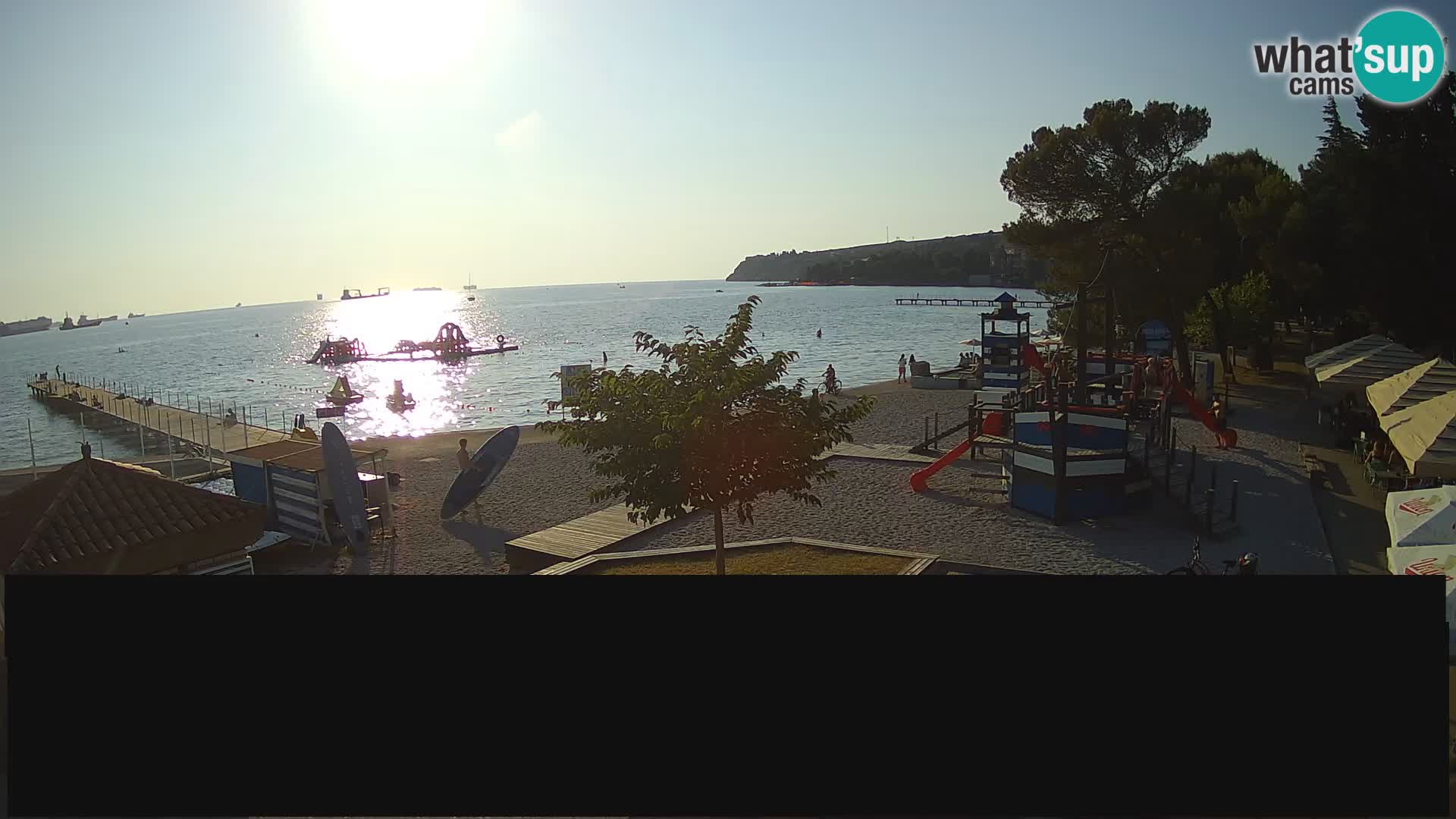 Webcam en direct Ankaran – Adria Ankaran Hotel & Resort – Slovénie