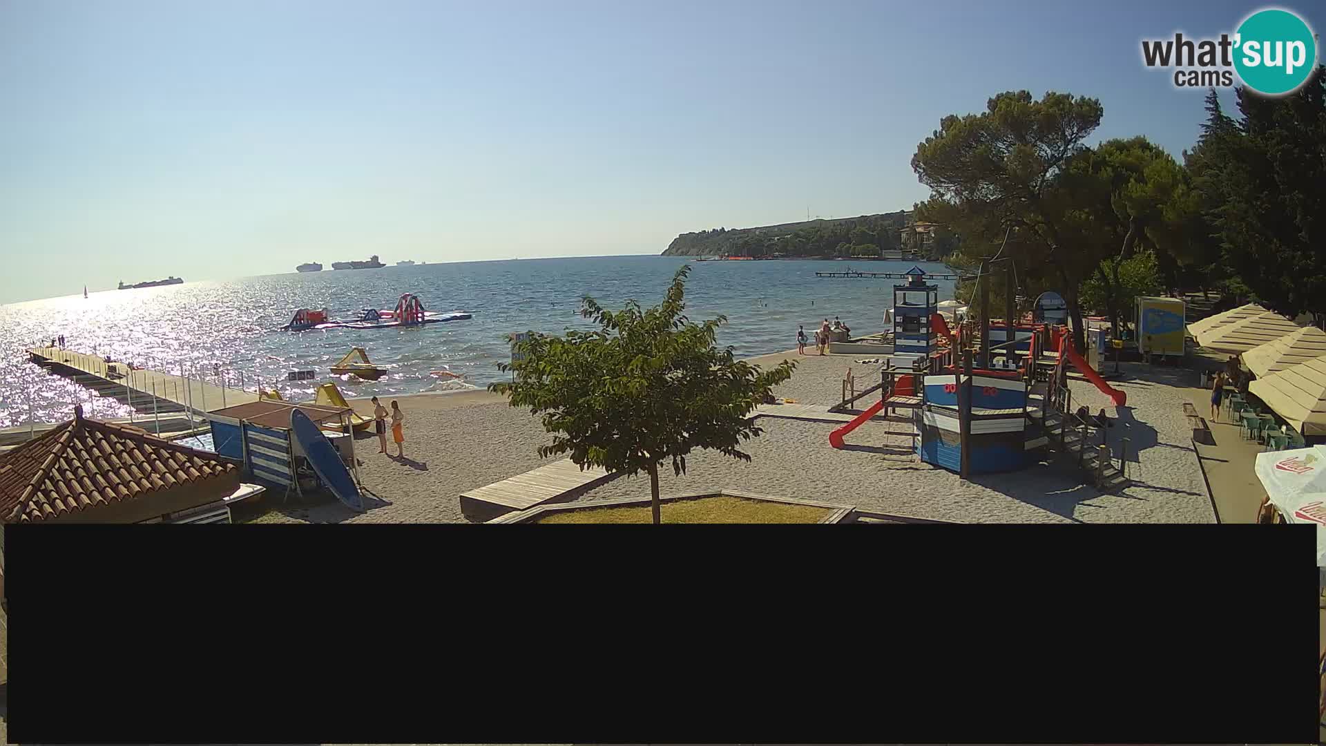 Live webcam Ankaran – Adria Ankaran Hotel & Resort – Slovenia
