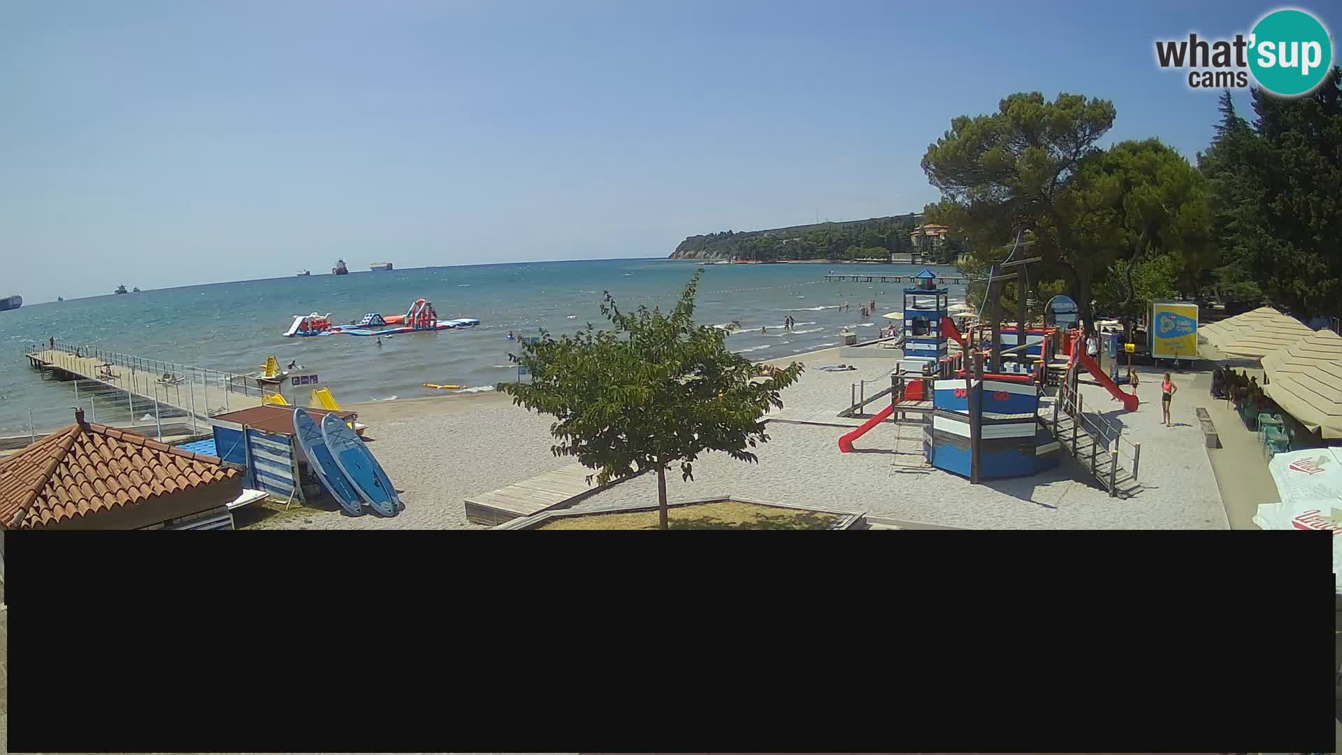 Cámara web en vivo Ankaran – Adria Ankaran Hotel & Resort – Eslovenia