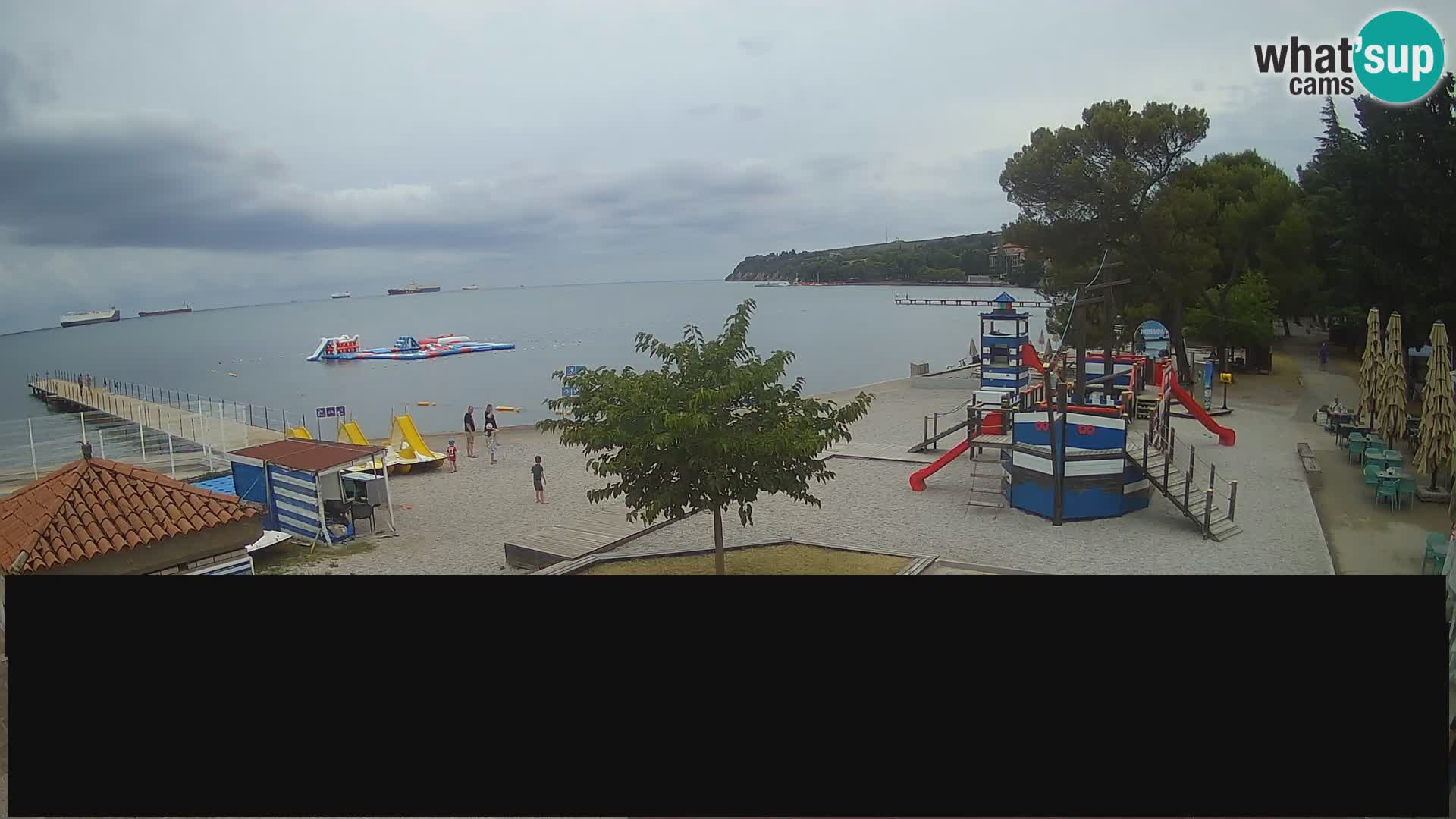 Live webcam Ankarano – Adria Ankaran Hotel & Resort – Slovenia