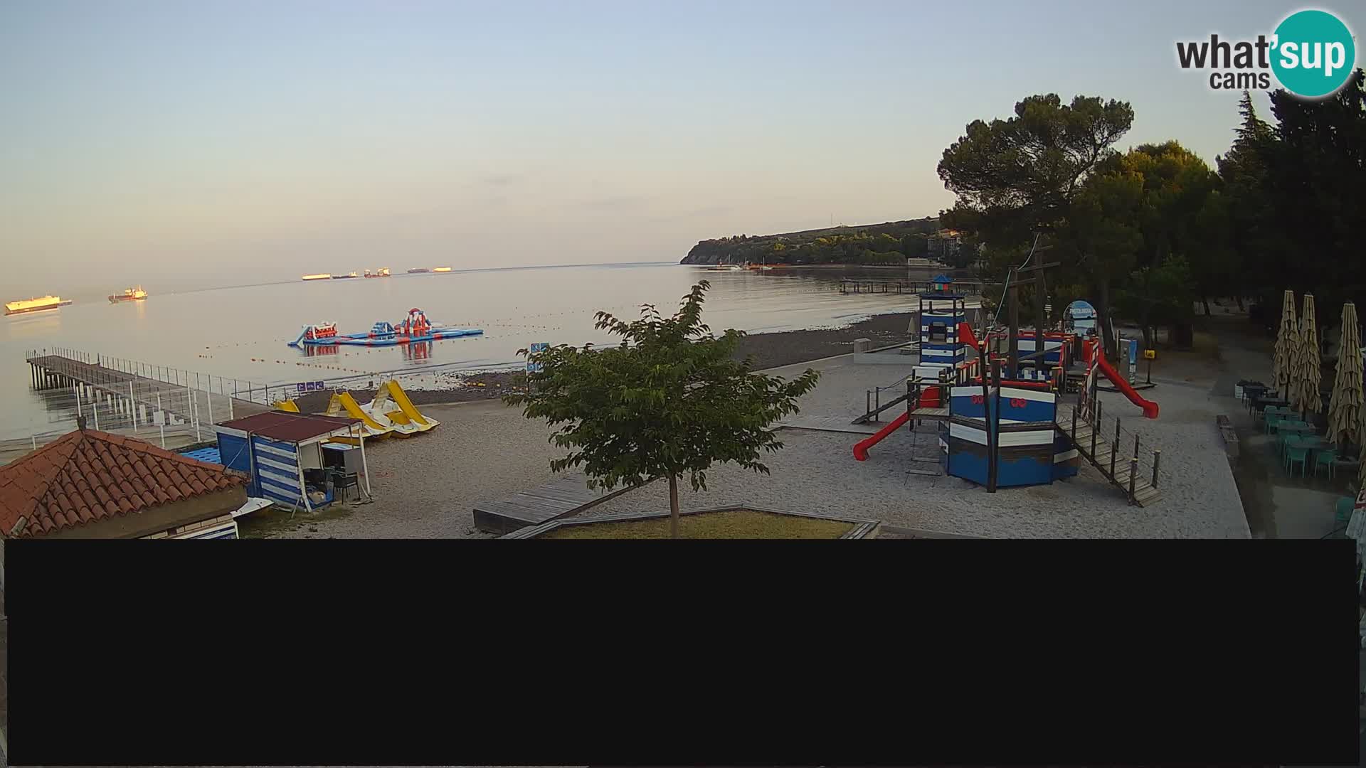 Web kamera uživo Ankaran – Adria Ankaran Hotel & Resort – Slovenija