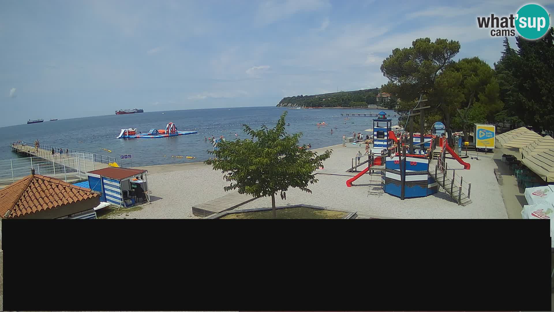 Live webcam Ankaran – Adria Ankaran Hotel & Resort – Slovenia