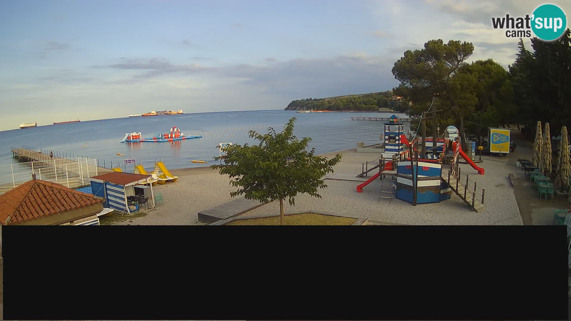 Live webcam Ankaran – Adria Ankaran Hotel & Resort – Slovenia