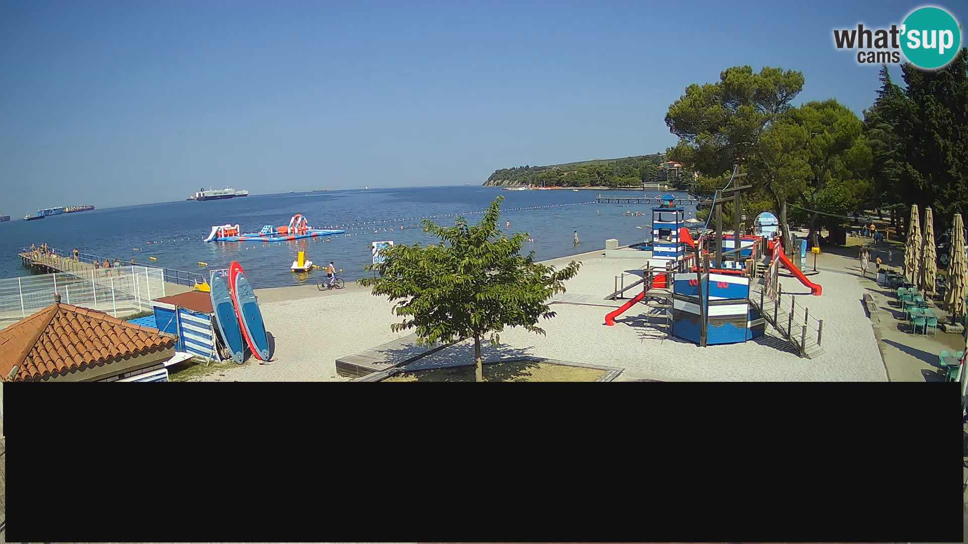 Live webcam Ankarano – Adria Ankaran Hotel & Resort – Slovenia