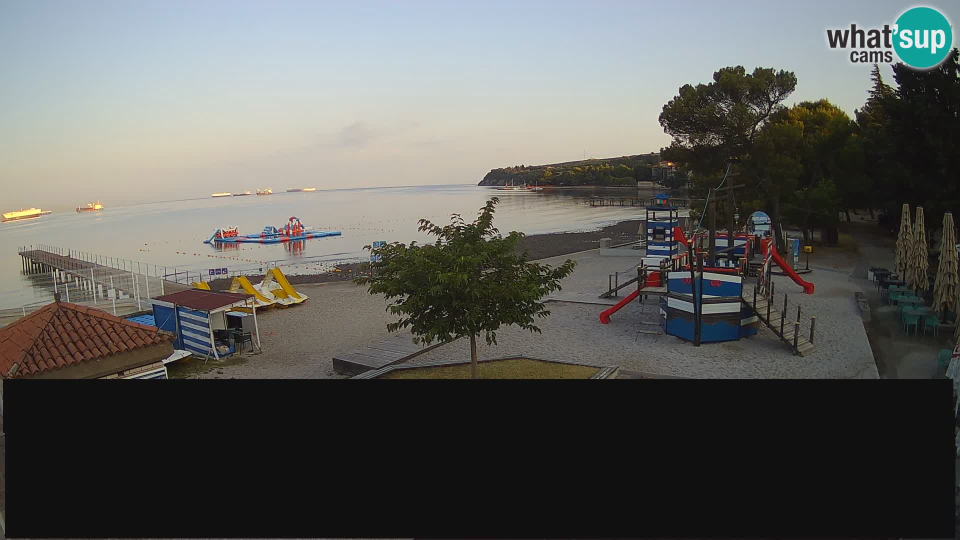 Live webcam Ankaran – Adria Ankaran Hotel & Resort – Slovenia