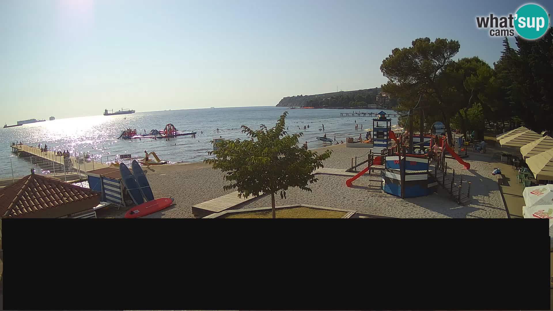 Live webcam Ankaran – Adria Ankaran Hotel & Resort – Slovenia