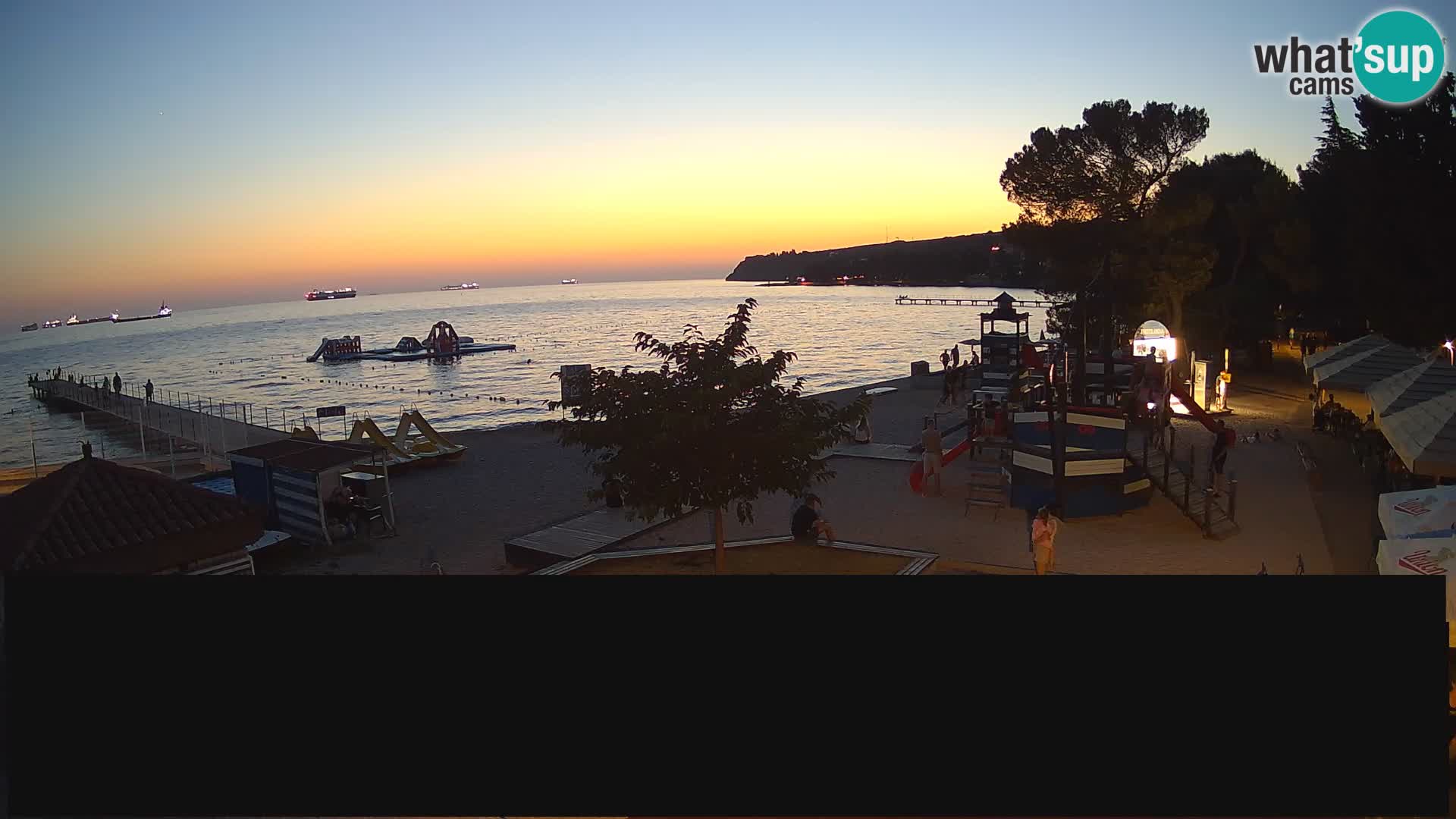 Webcam en direct Ankaran – Adria Ankaran Hotel & Resort – Slovénie