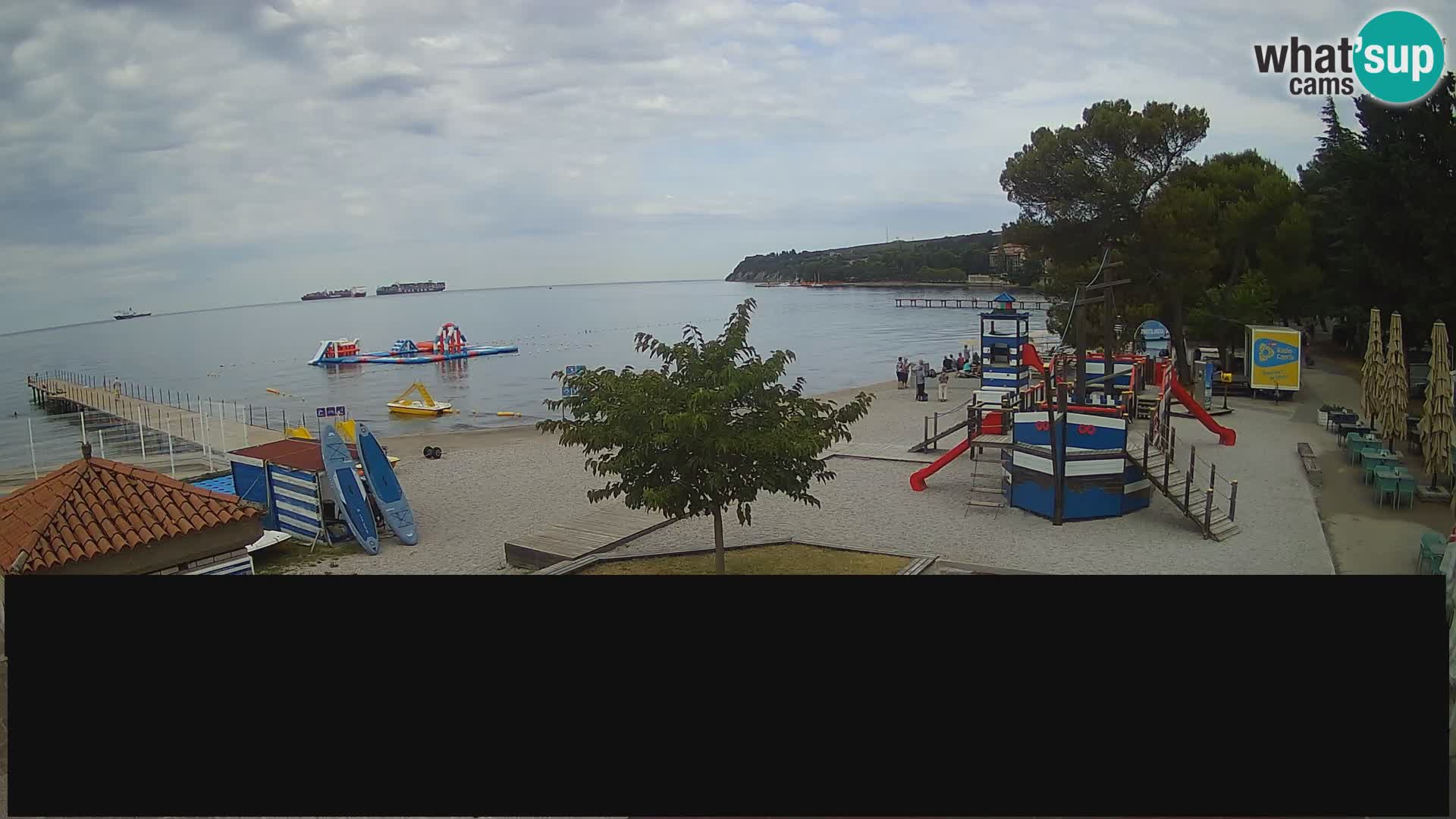 Live webcam Ankaran – Adria Ankaran Hotel & Resort – Slovenia