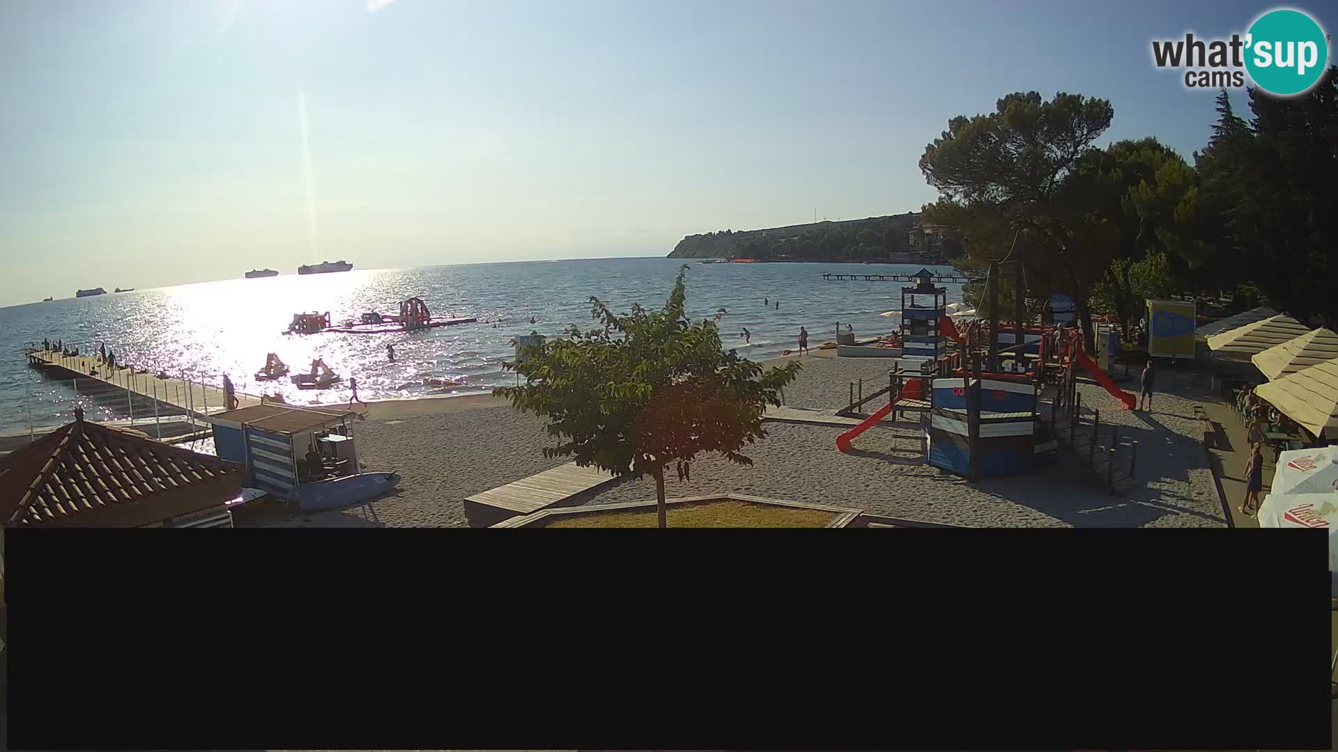 Web kamera uživo Ankaran – Adria Ankaran Hotel & Resort – Slovenija