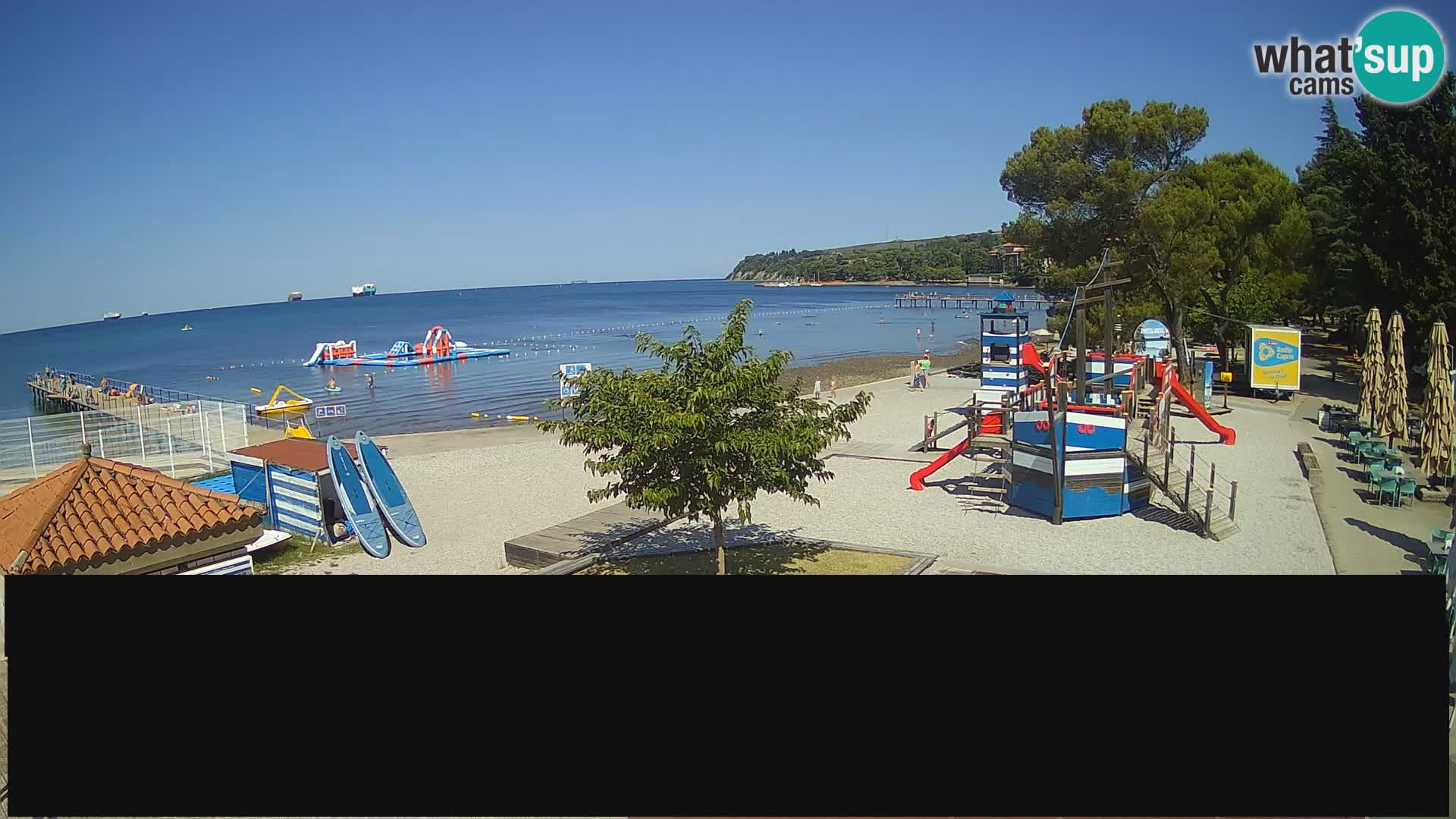 Live webcam Ankarano – Adria Ankaran Hotel & Resort – Slovenia