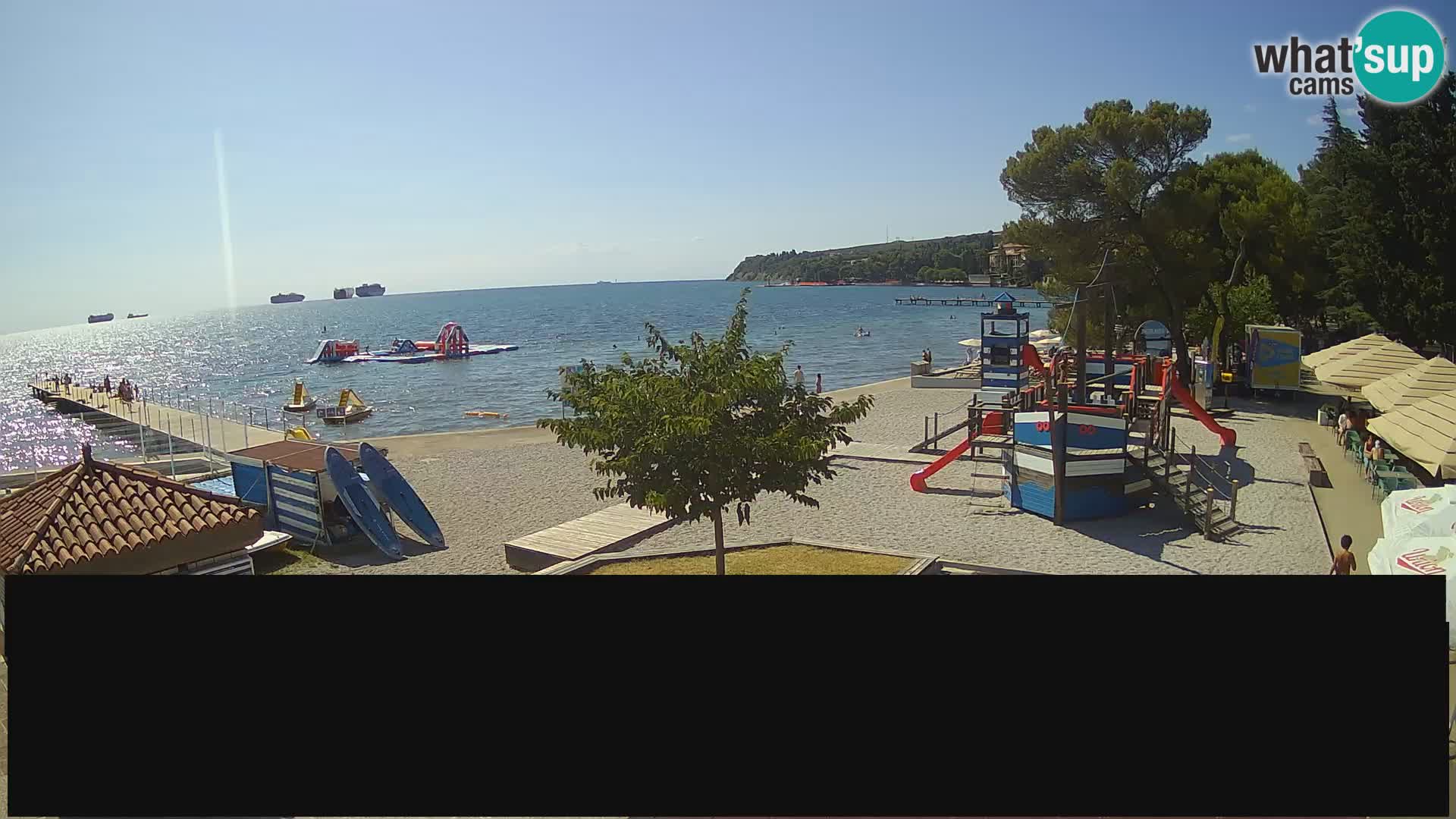 Live webcam Ankaran – Adria Ankaran Hotel & Resort – Slovenia