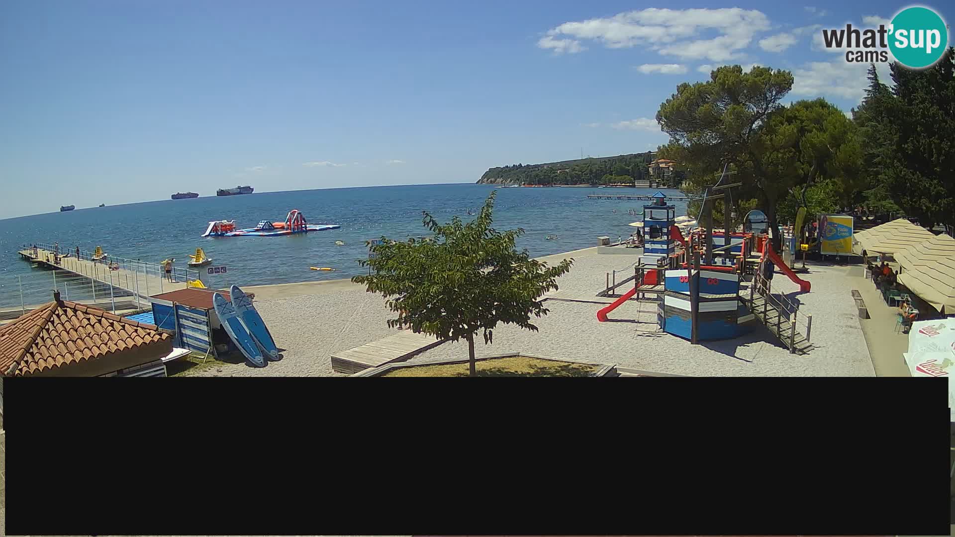 Live webcam Ankaran – Adria Ankaran Hotel & Resort – Slovenia
