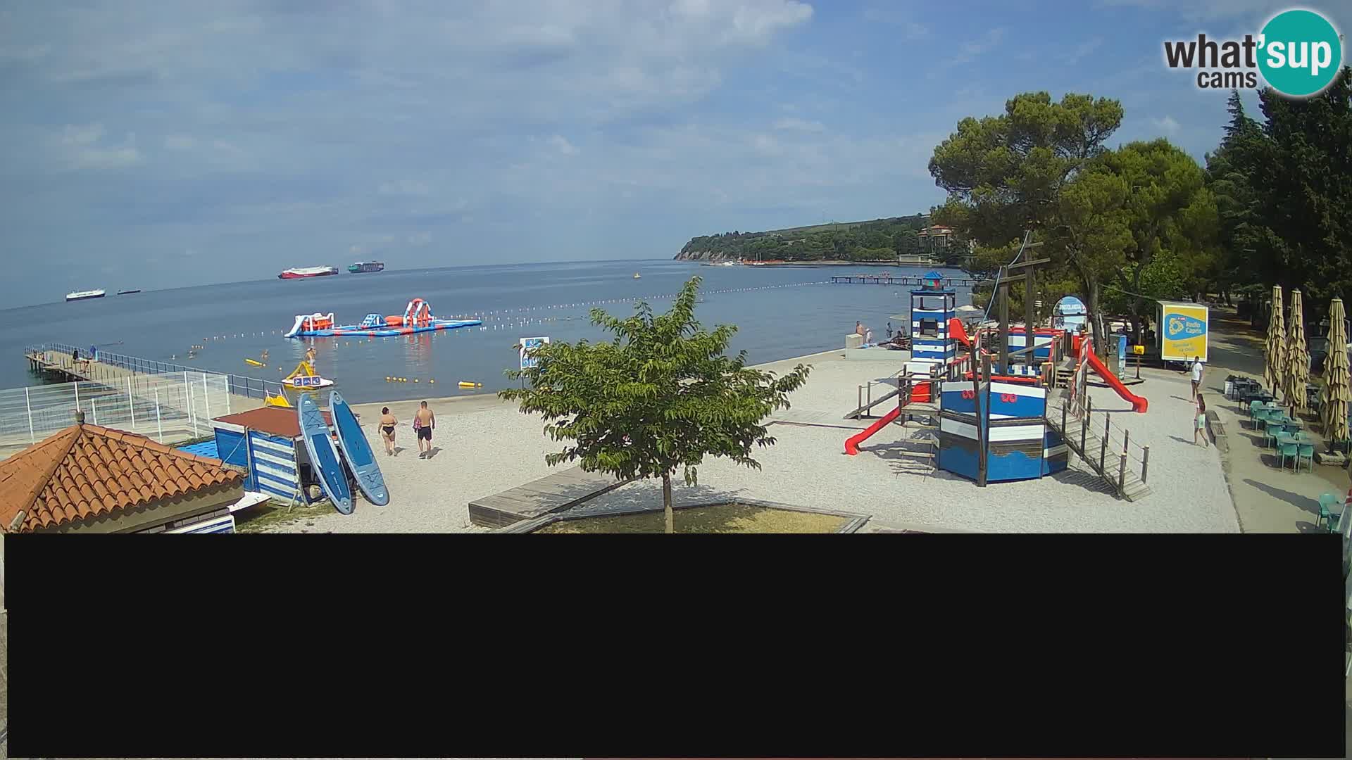 Live webcam Ankarano – Adria Ankaran Hotel & Resort – Slovenia