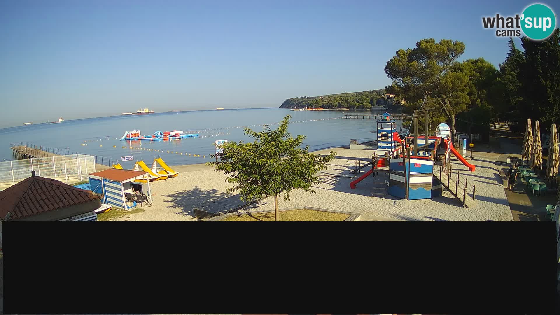 Live webcam Ankaran – Adria Ankaran Hotel & Resort – Slovenia
