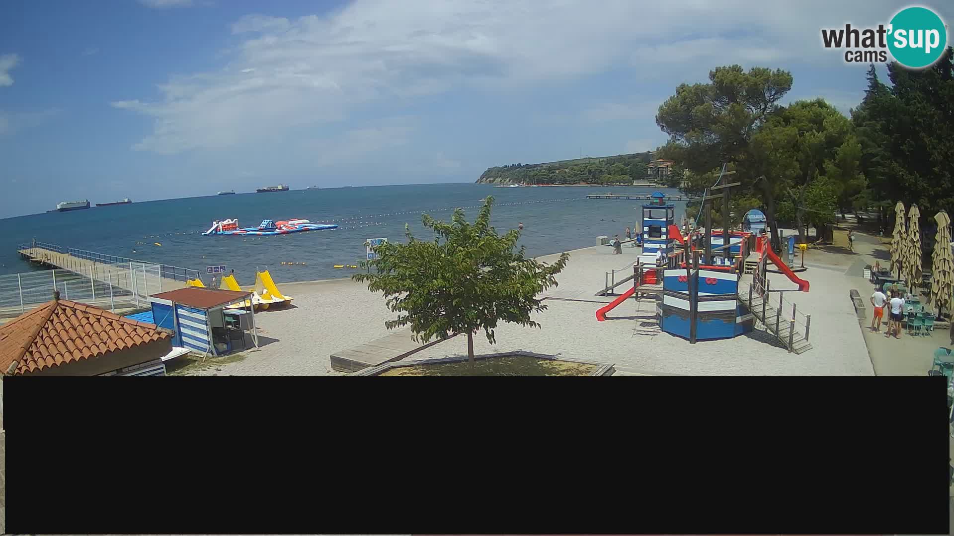 Live Webcam Ankaran – Adria Ankaran Hotel & Resort – Slowenien