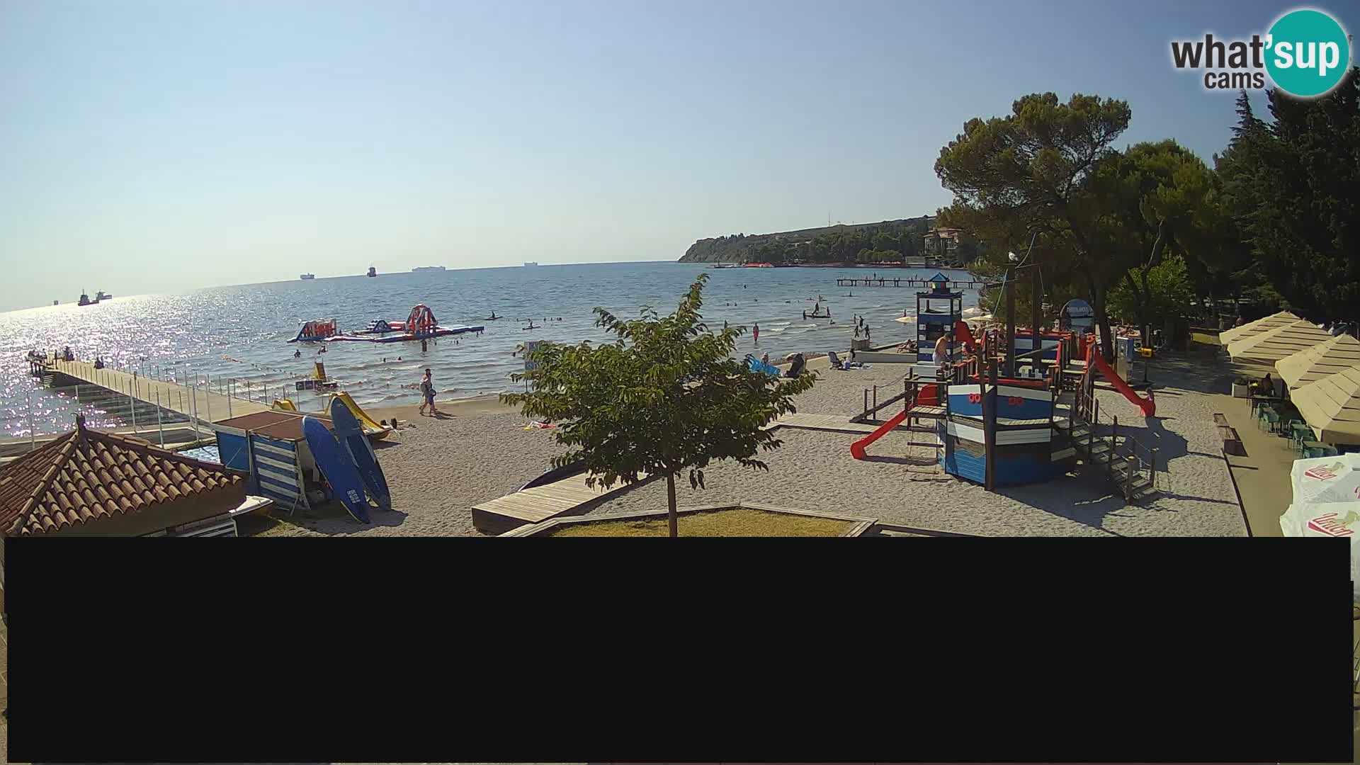 Webcam en direct Ankaran – Adria Ankaran Hotel & Resort – Slovénie