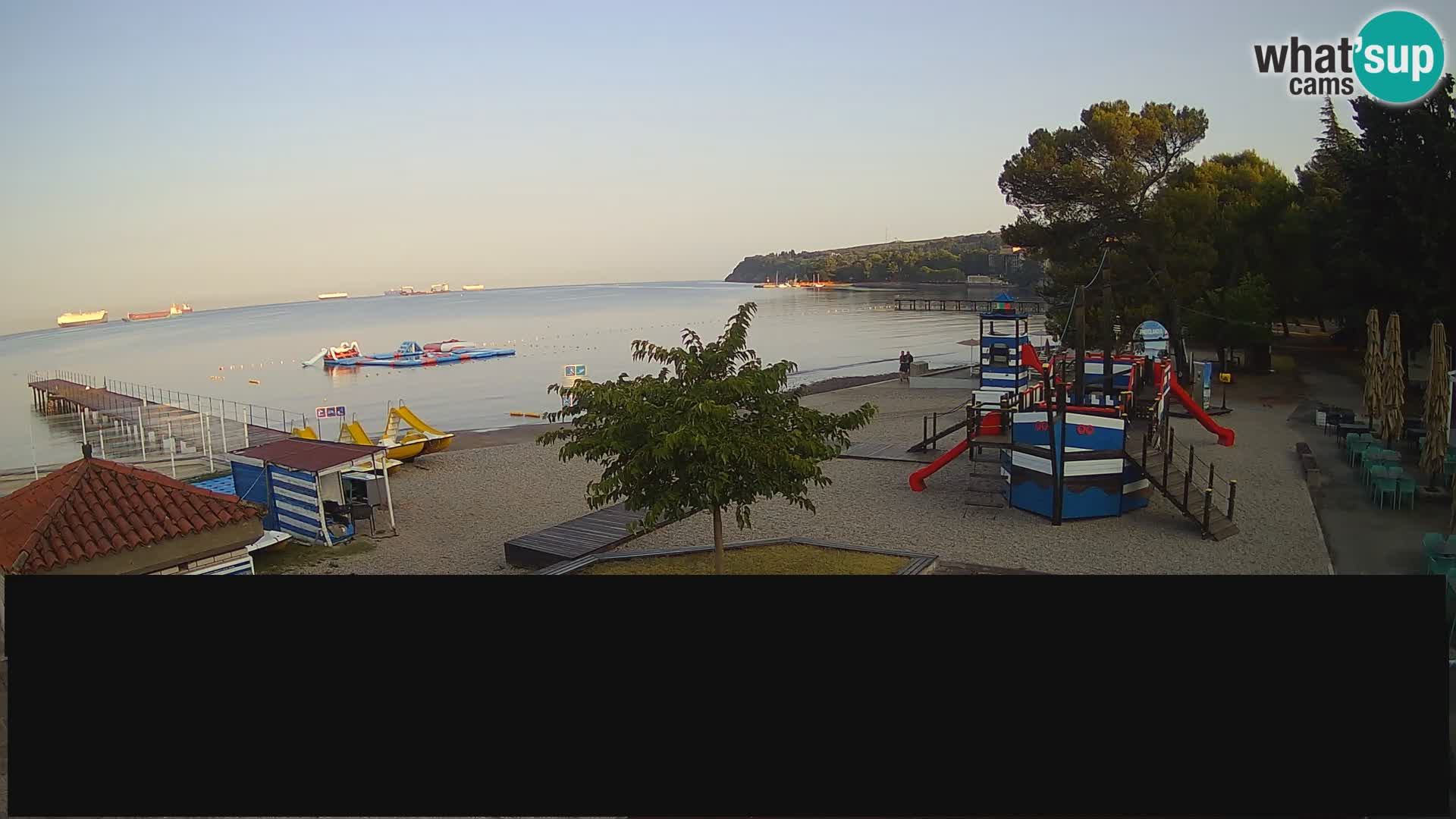 Live webcam Ankarano – Adria Ankaran Hotel & Resort – Slovenia